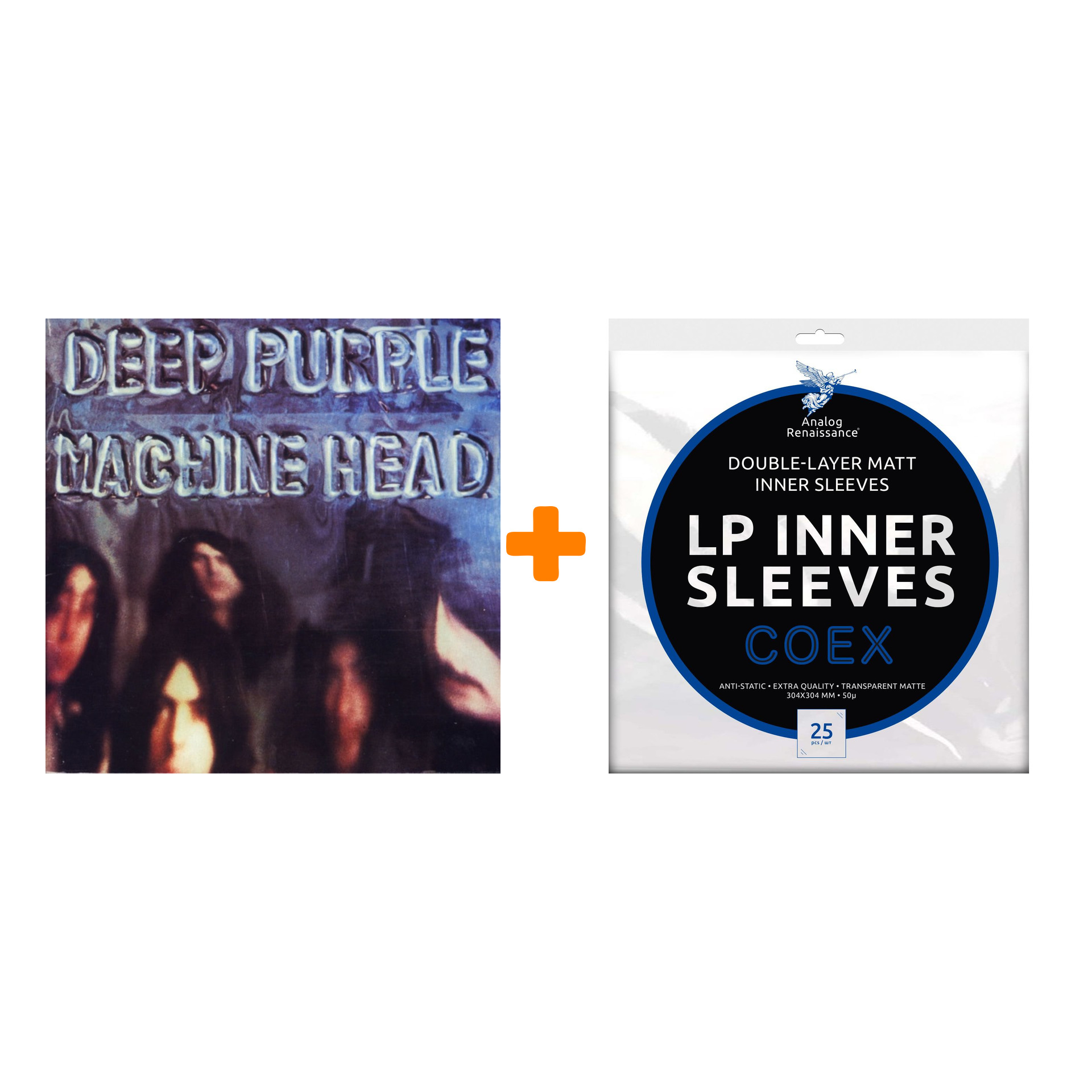 DEEP PURPLE Machine Head LP + Конверты внутренние COEX для грампластинок 12" 25шт Набор
DEEP PURPLE Machine Head LP + Конверты внутренние COEX для грампластинок 12" 25шт Набор