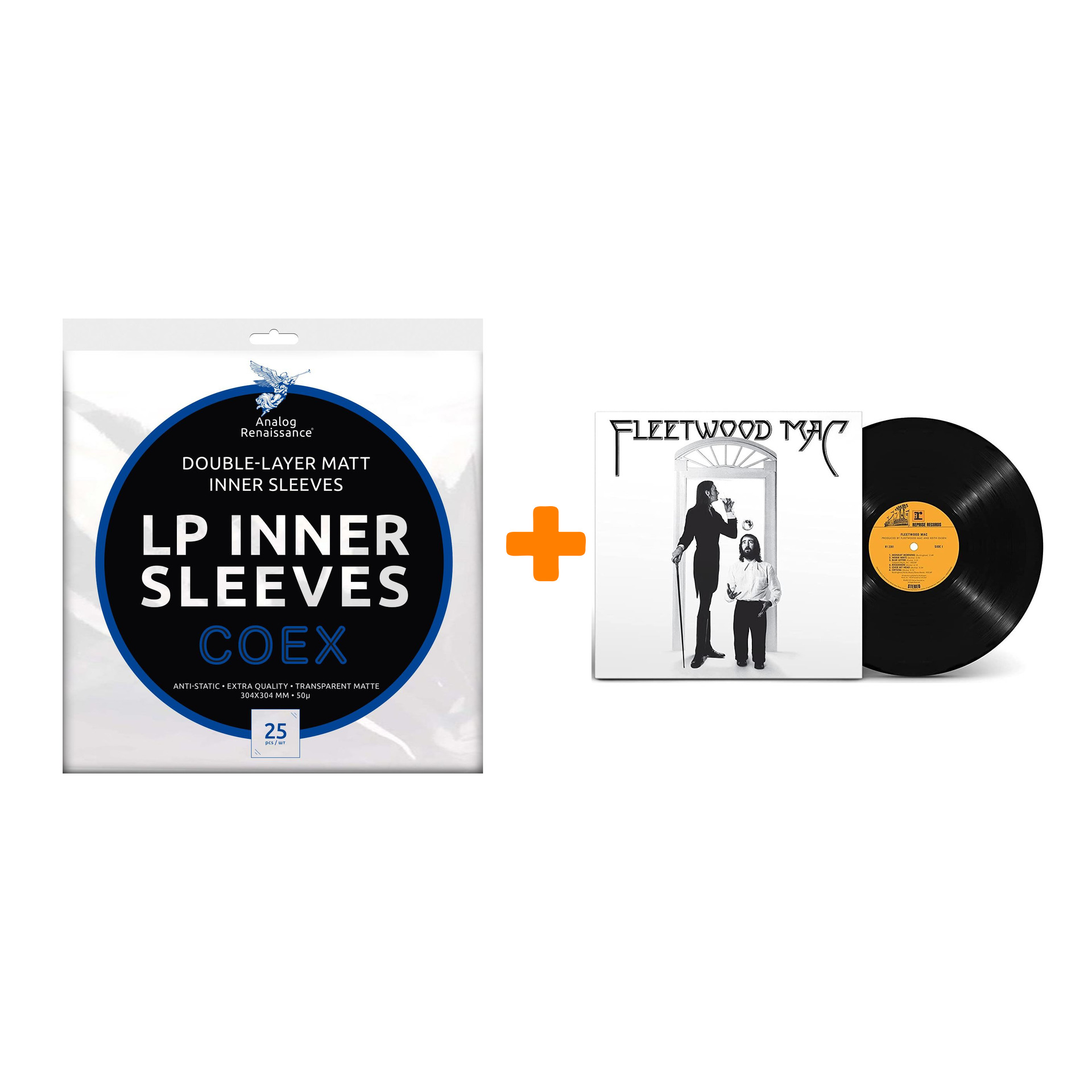 FLEETWOOD MAC Fleetwood Mac LP + Конверты внутренние COEX для грампластинок 12" 25шт Набор
FLEETWOOD MAC Fleetwood Mac LP + Конверты внутренние COEX для грампластинок 12" 25шт Набор