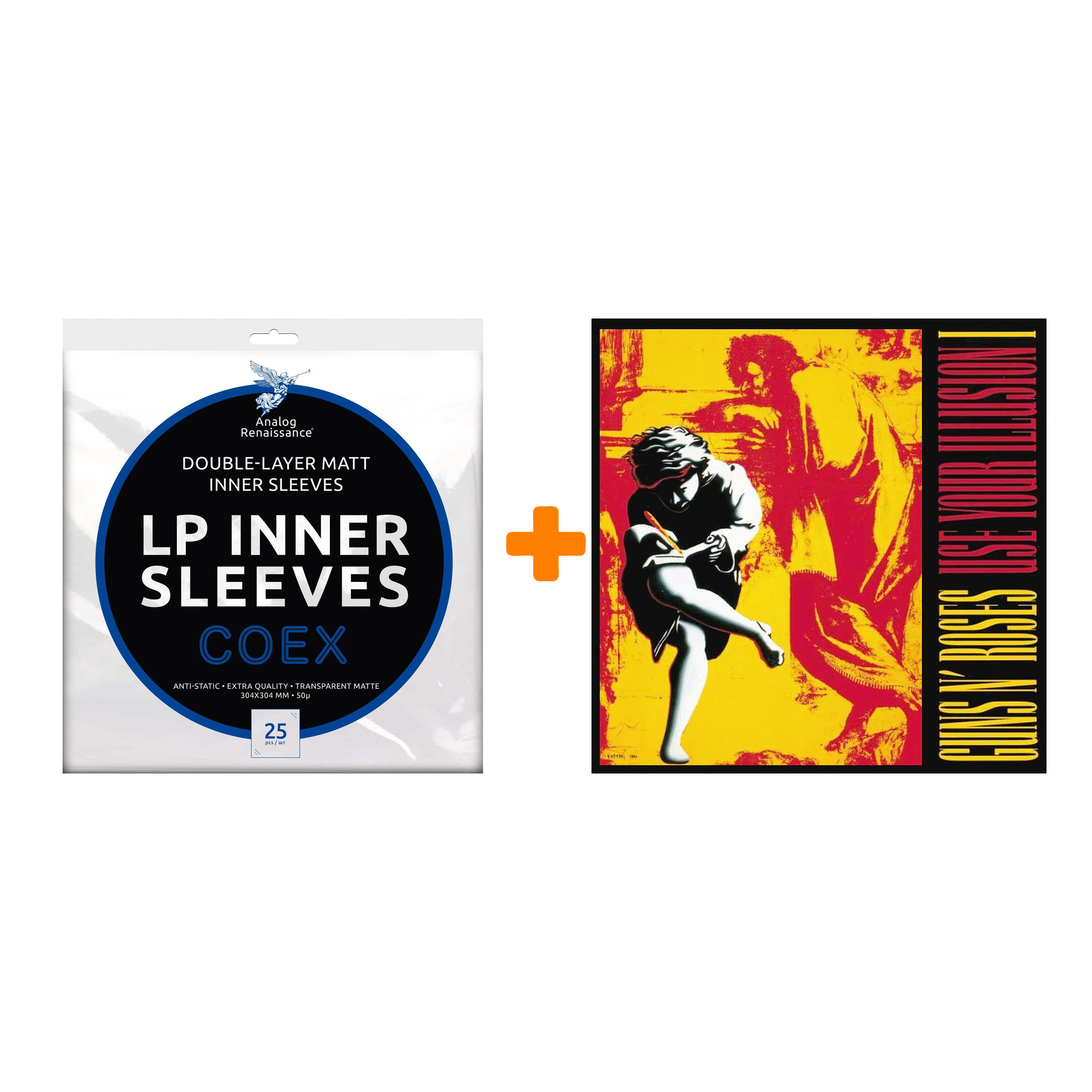 GUNS N ROSES Use Your Illusion I Remastered 2022 2LP + Конверты внутренние COEX для грампластинок 12" 25шт Набор
GUNS N ROSES Use Your Illusion I Remastered 2022 2LP + Конверты внутренние COEX для грампластинок 12" 25шт Набор