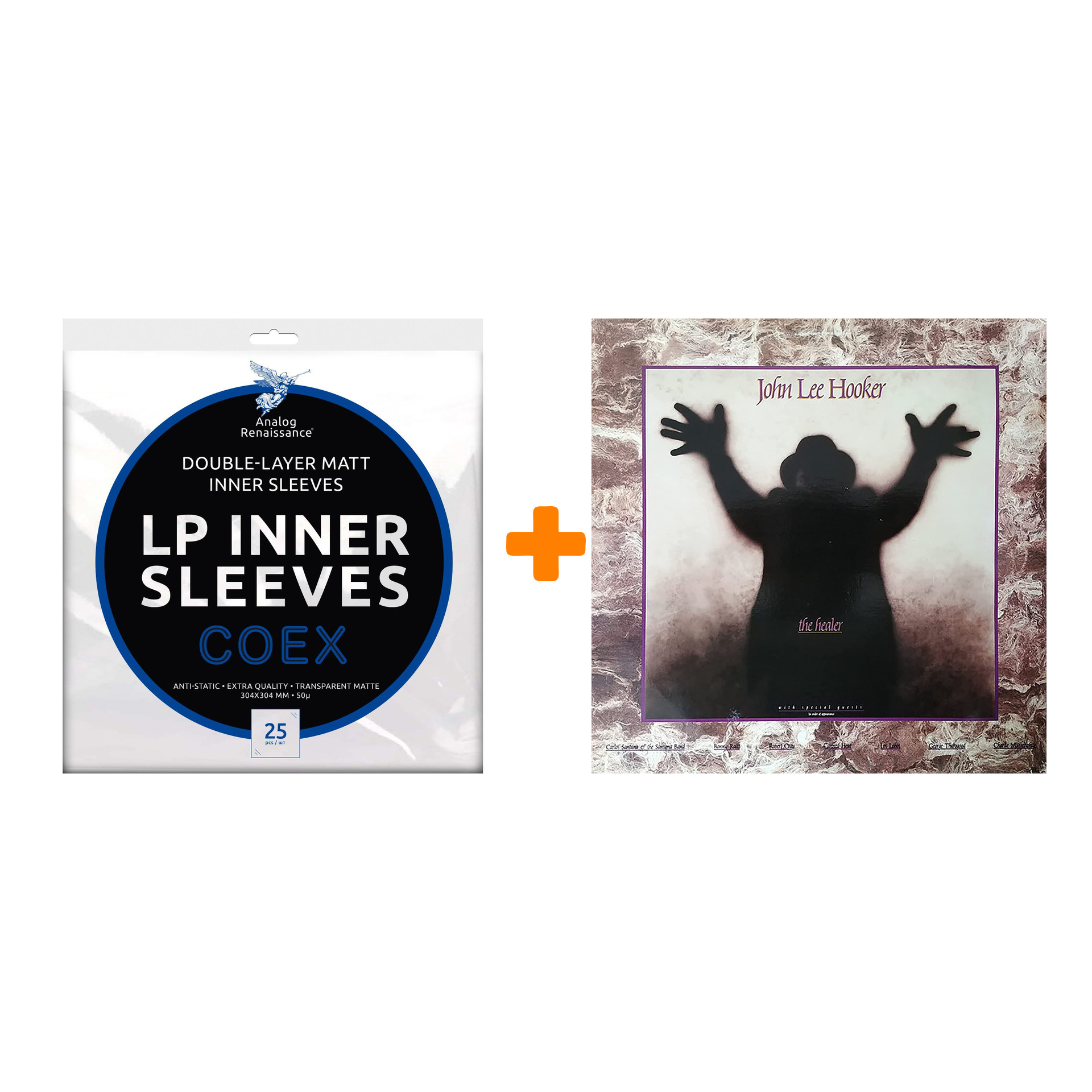 HOOKER JOHN LEE Healer LP + Конверты внутренние COEX для грампластинок 12" 25шт Набор
HOOKER JOHN LEE Healer LP + Конверты внутренние COEX для грампластинок 12" 25шт Набор