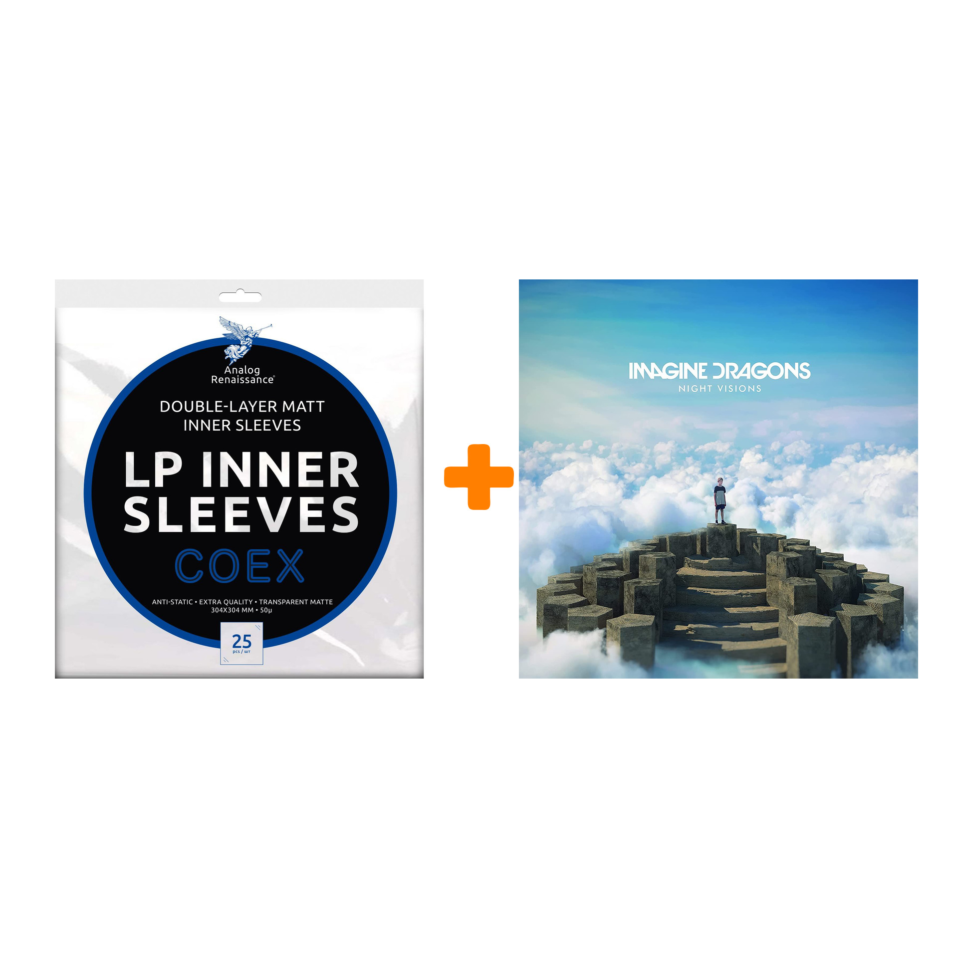 IMAGINE DRAGONS Night Visions 10th Anniversary Expanded Edition 2LP + Конверты внутренние COEX для грампластинок 12" 25шт Набор
IMAGINE DRAGONS Night Visions 10th Anniversary Expanded Edition 2LP + Конверты внутренние COEX для грампластинок 12" 25шт Набор