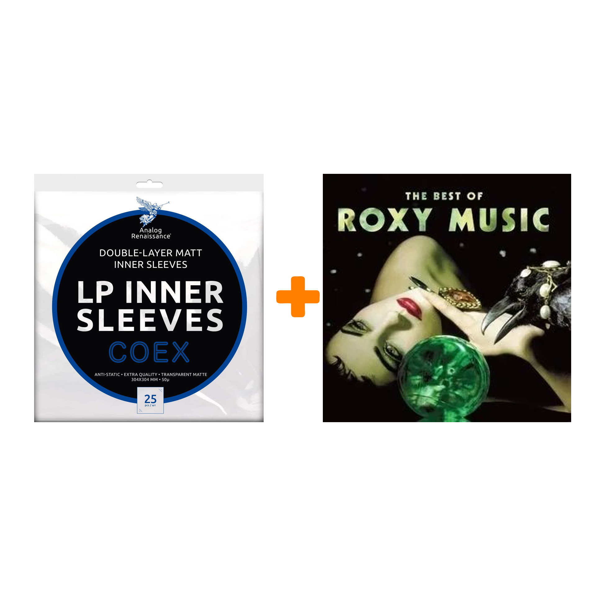 ROXY MUSIC The Best Of Roxy Music 2LP + Конверты внутренние COEX для грампластинок 12" 25шт Набор
ROXY MUSIC The Best Of Roxy Music 2LP + Конверты внутренние COEX для грампластинок 12" 25шт Набор