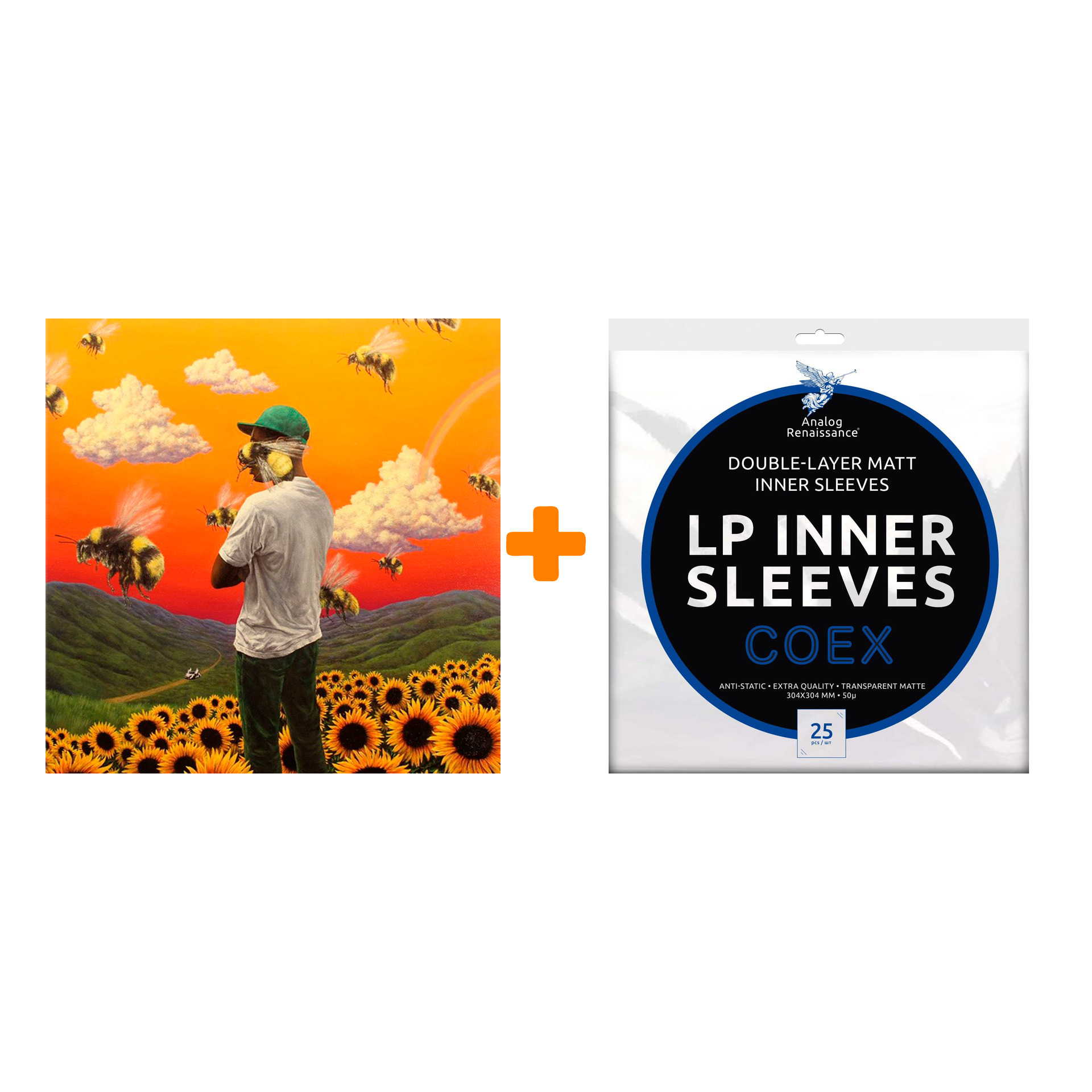 TYLER, THE CREATOR Flower Boy 2LP + Конверты внутренние COEX для грампластинок 12" 25шт Набор
TYLER, THE CREATOR Flower Boy 2LP + Конверты внутренние COEX для грампластинок 12" 25шт Набор