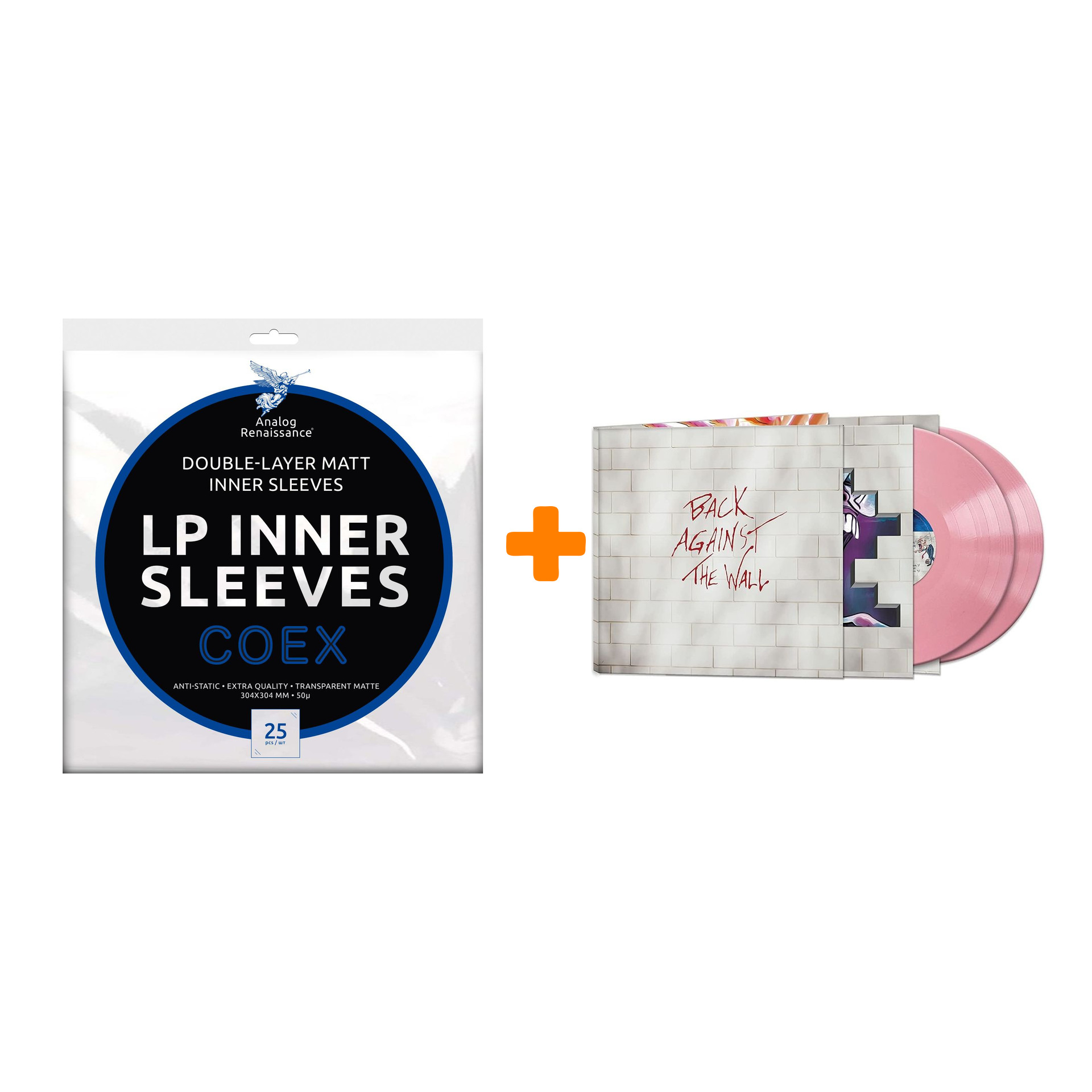 V/A Back Against The Wall A Tribute To Pink Floyd`s The Wall Coloured Vinyl 2LP + Конверты внутренние COEX для грампластинок 12" 25шт Набор
V/A Back Against The Wall A Tribute To Pink Floyd`s The Wall Coloured Vinyl 2LP + Конверты внутренние COEX для грампластинок 12" 25шт Набор
