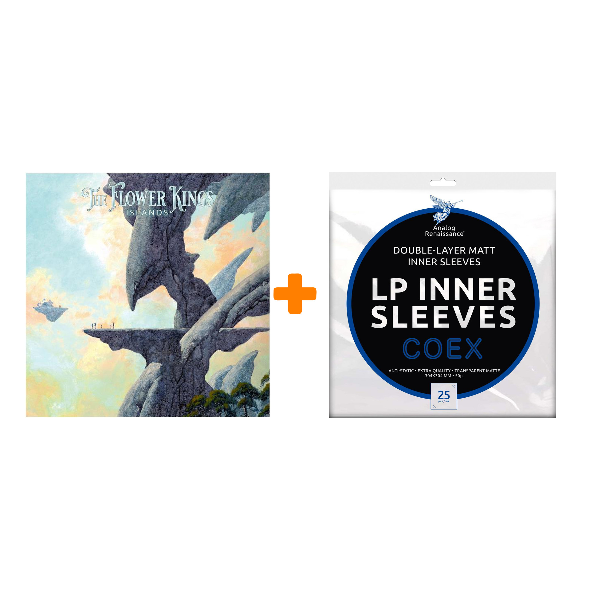 THE FLOWER KINGS Islands 3LP+2CD + Конверты внутренние COEX для грампластинок 12" 25шт Набор
THE FLOWER KINGS Islands 3LP+2CD + Конверты внутренние COEX для грампластинок 12" 25шт Набор