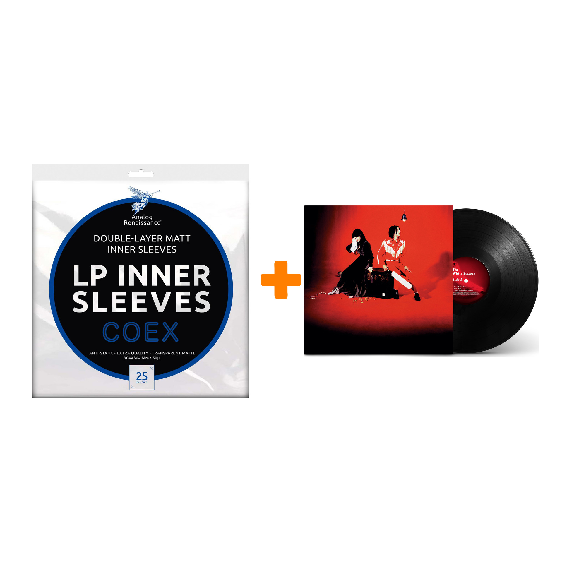THE WHITE STRIPES Elephant 2LP + Конверты внутренние COEX для грампластинок 12" 25шт Набор
THE WHITE STRIPES Elephant 2LP + Конверты внутренние COEX для грампластинок 12" 25шт Набор