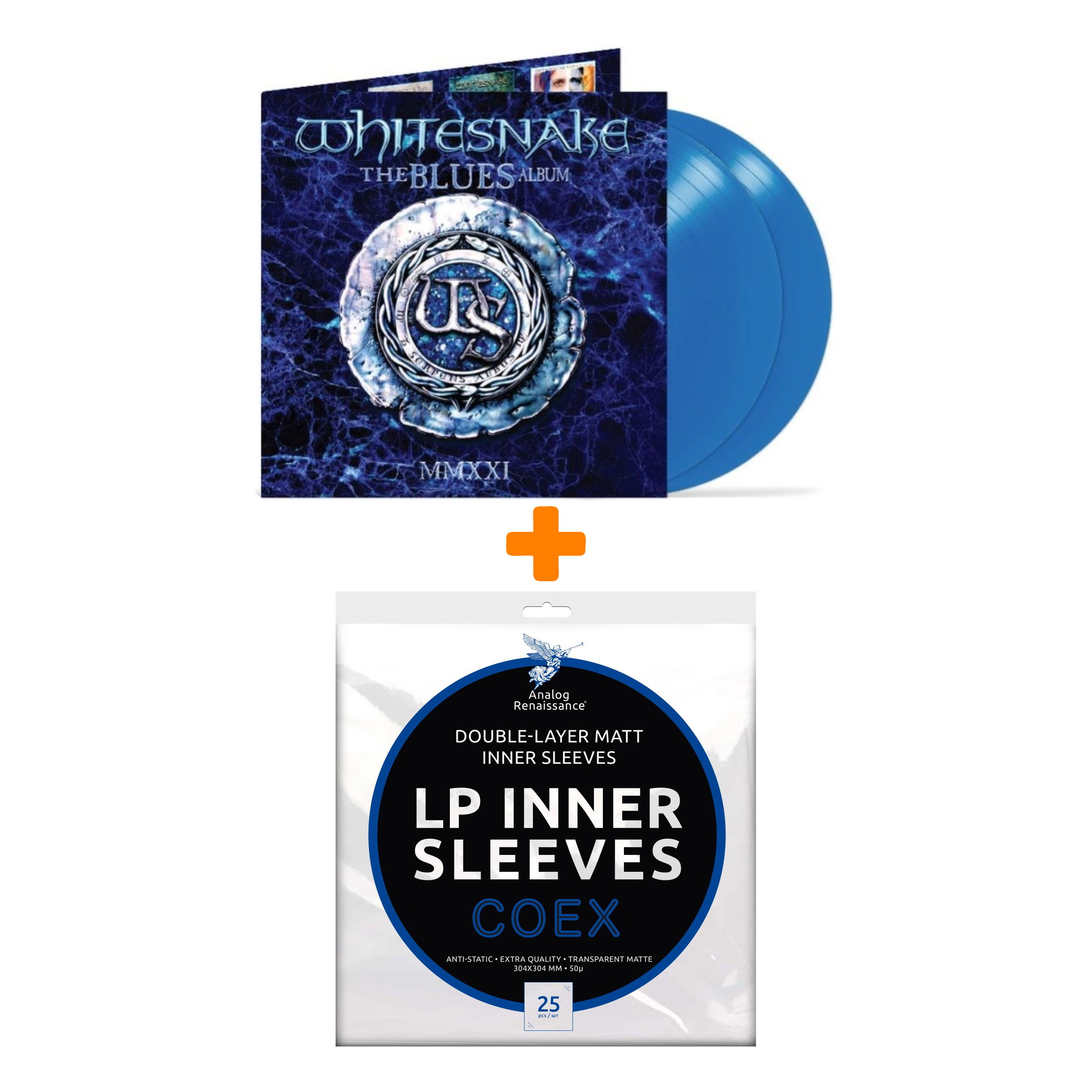 WHITESNAKE The Blues Album Coloured Vinyl 2LP + Конверты внутренние COEX для грампластинок 12" 25шт Набор
WHITESNAKE The Blues Album Coloured Vinyl 2LP + Конверты внутренние COEX для грампластинок 12" 25шт Набор