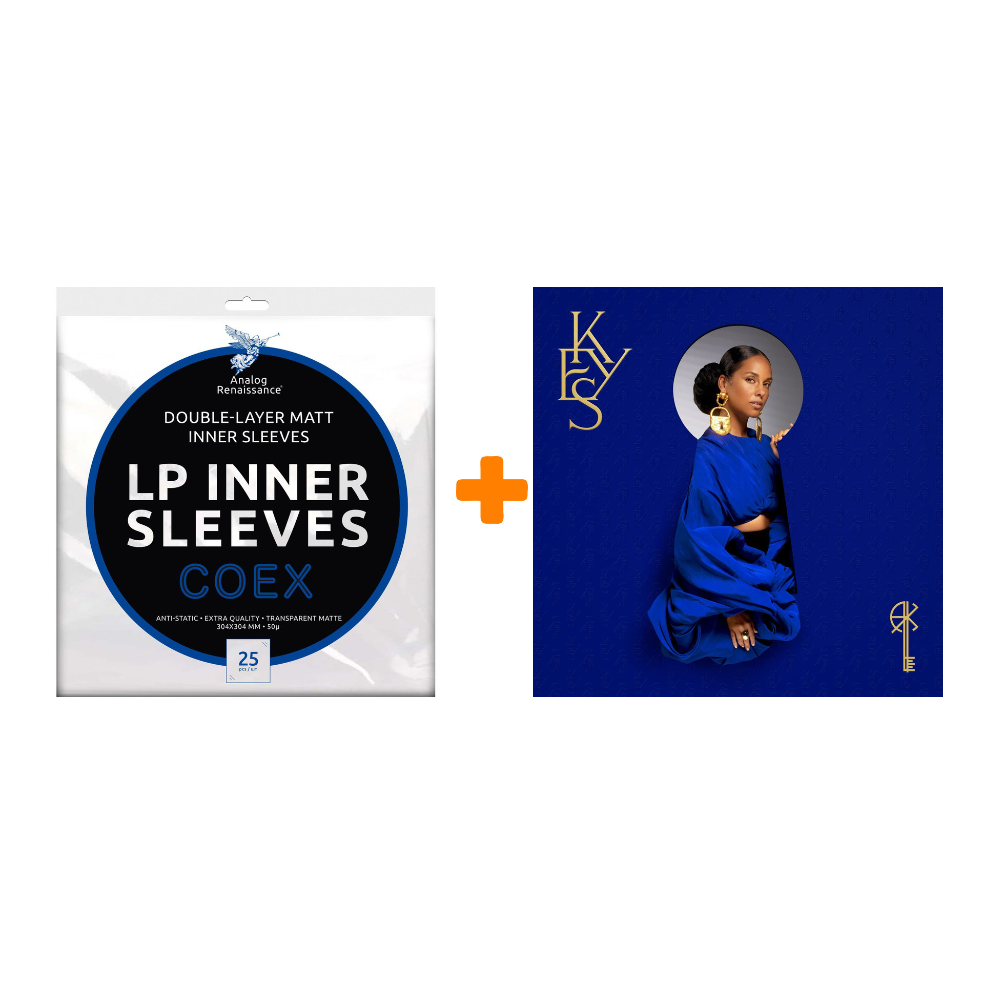 KEYS ALICIA Keys 2LP + Конверты внутренние COEX для грампластинок 12" 25шт Набор
KEYS ALICIA Keys 2LP + Конверты внутренние COEX для грампластинок 12" 25шт Набор