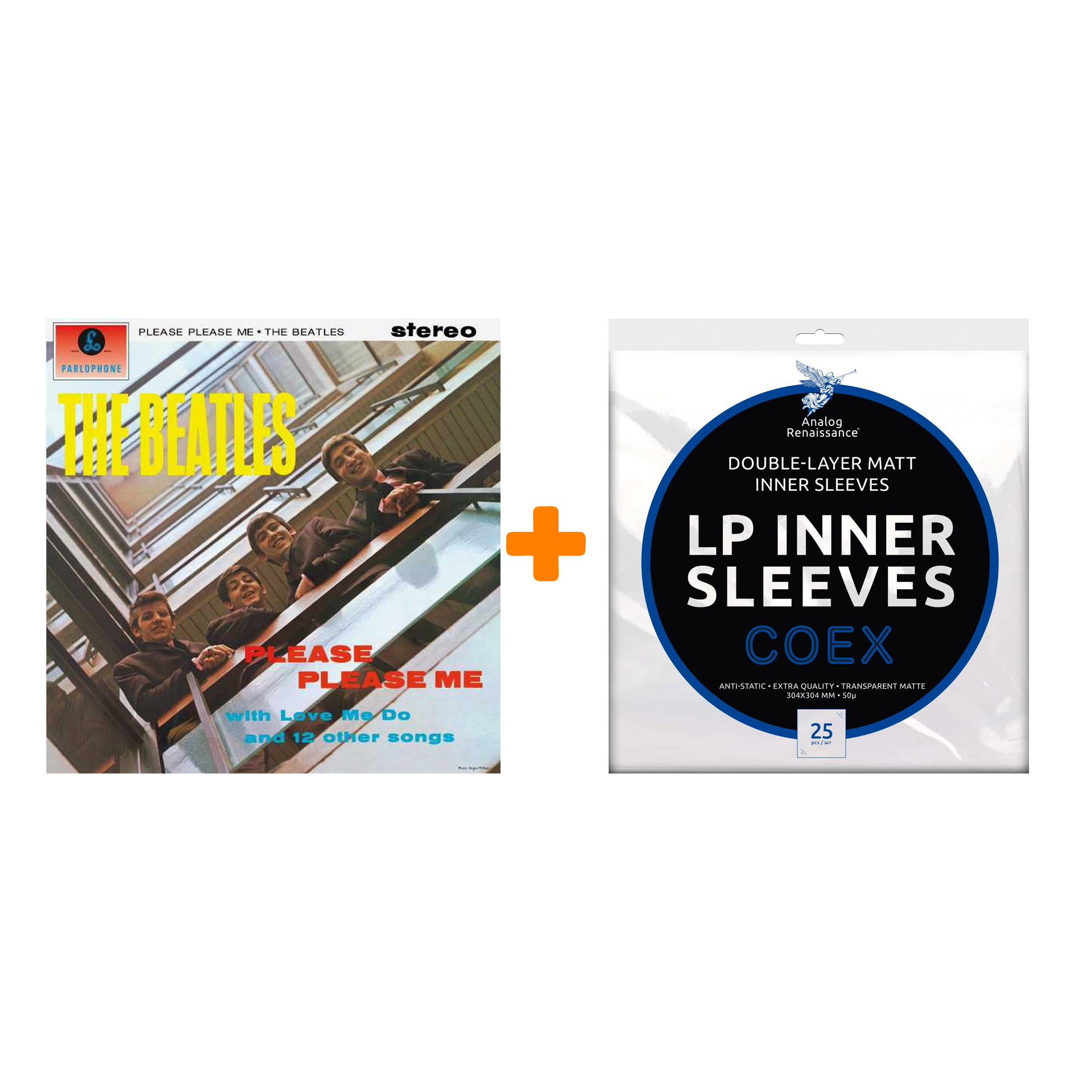 THE BEATLES Please Please Me Original Recording Remastered LP + Конверты внутренние COEX для грампластинок 12" 25шт Набор
THE BEATLES Please Please Me Original Recording Remastered LP + Конверты внутренние COEX для грампластинок 12" 25шт Набор