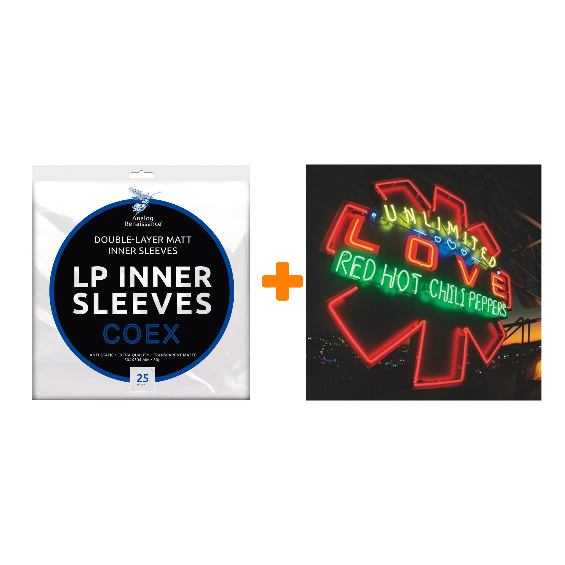 RED HOT CHILI PEPPERS Unlimited Love Limited Edition 2LP + Конверты внутренние COEX для грампластинок 12" 25шт Набор
RED HOT CHILI PEPPERS Unlimited Love Limited Edition 2LP + Конверты внутренние COEX для грампластинок 12" 25шт Набор