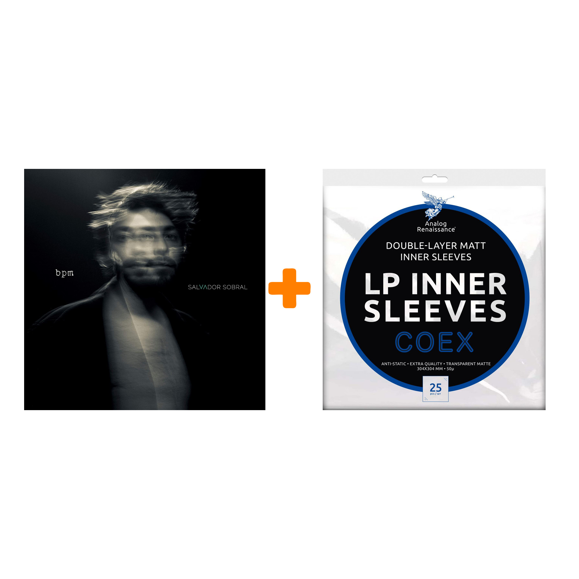 SOBRAL SALVADOR BPM LP+CD + Конверты внутренние COEX для грампластинок 12" 25шт Набор
SOBRAL SALVADOR BPM LP+CD + Конверты внутренние COEX для грампластинок 12" 25шт Набор