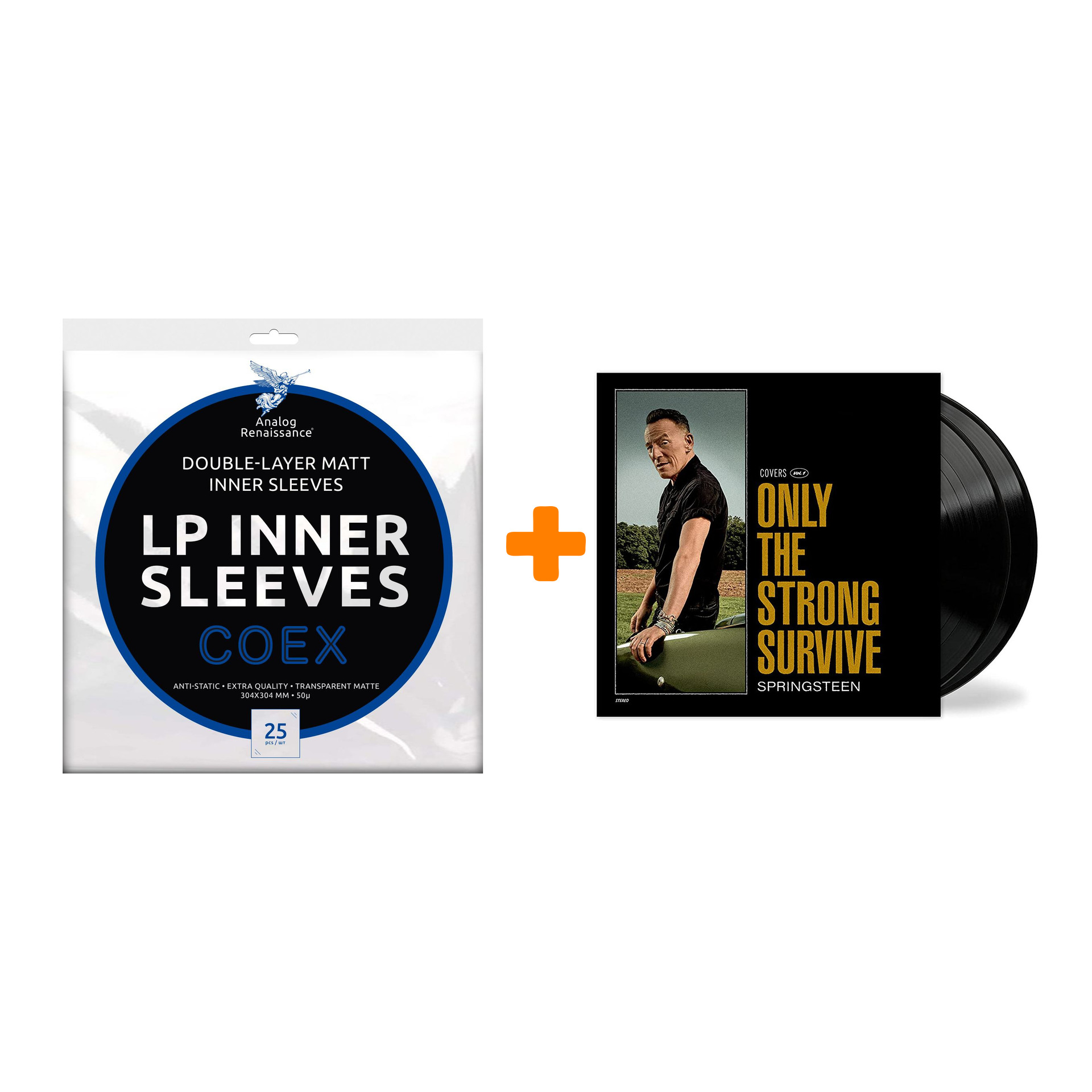 SPRINGSTEEN BRUCE Only The Strong Survive 2LP + Конверты внутренние COEX для грампластинок 12" 25шт Набор
SPRINGSTEEN BRUCE Only The Strong Survive 2LP + Конверты внутренние COEX для грампластинок 12" 25шт Набор