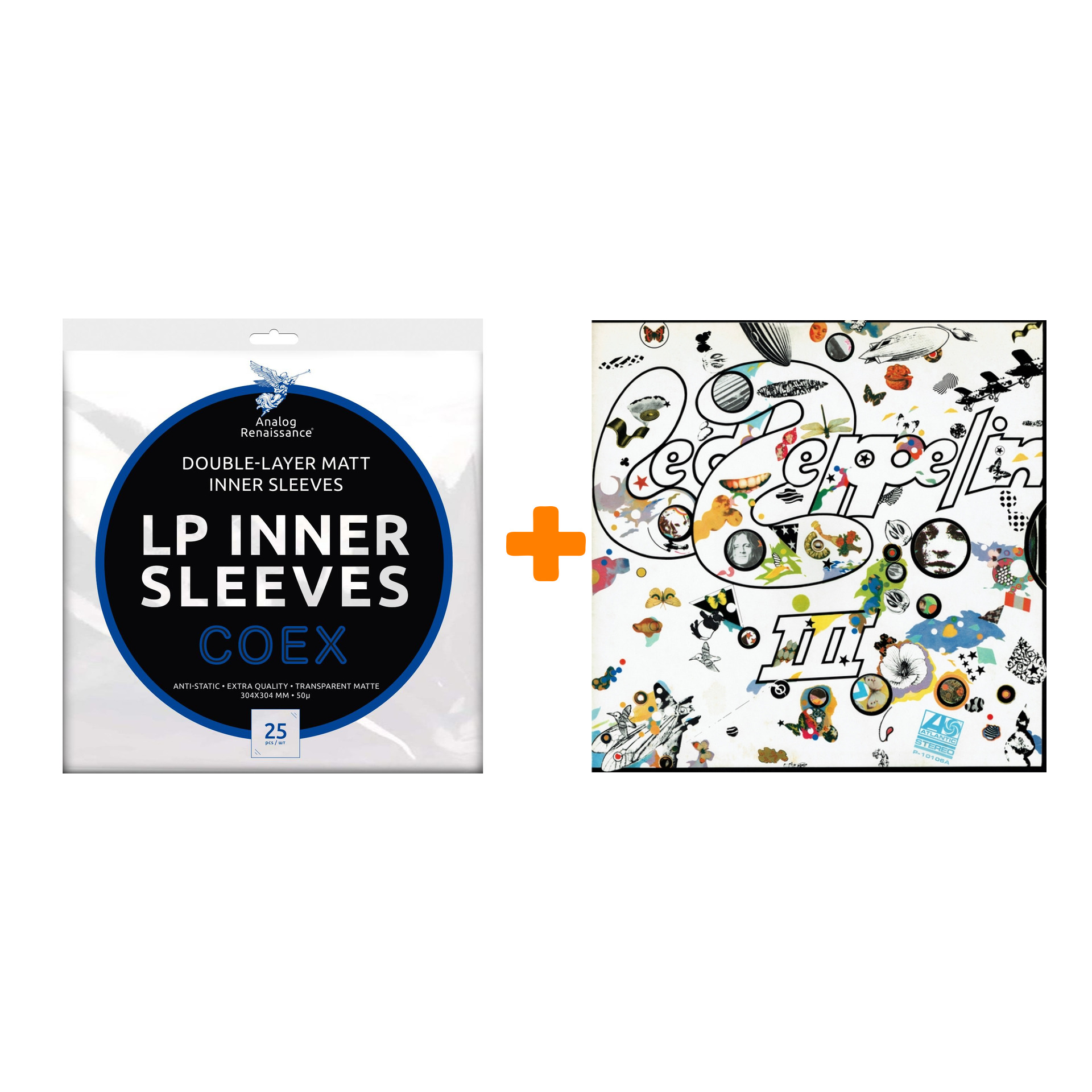 LED ZEPPELIN III Original Recording Remastered LP + Конверты внутренние COEX для грампластинок 12" 25шт Набор
LED ZEPPELIN III Original Recording Remastered LP + Конверты внутренние COEX для грампластинок 12" 25шт Набор