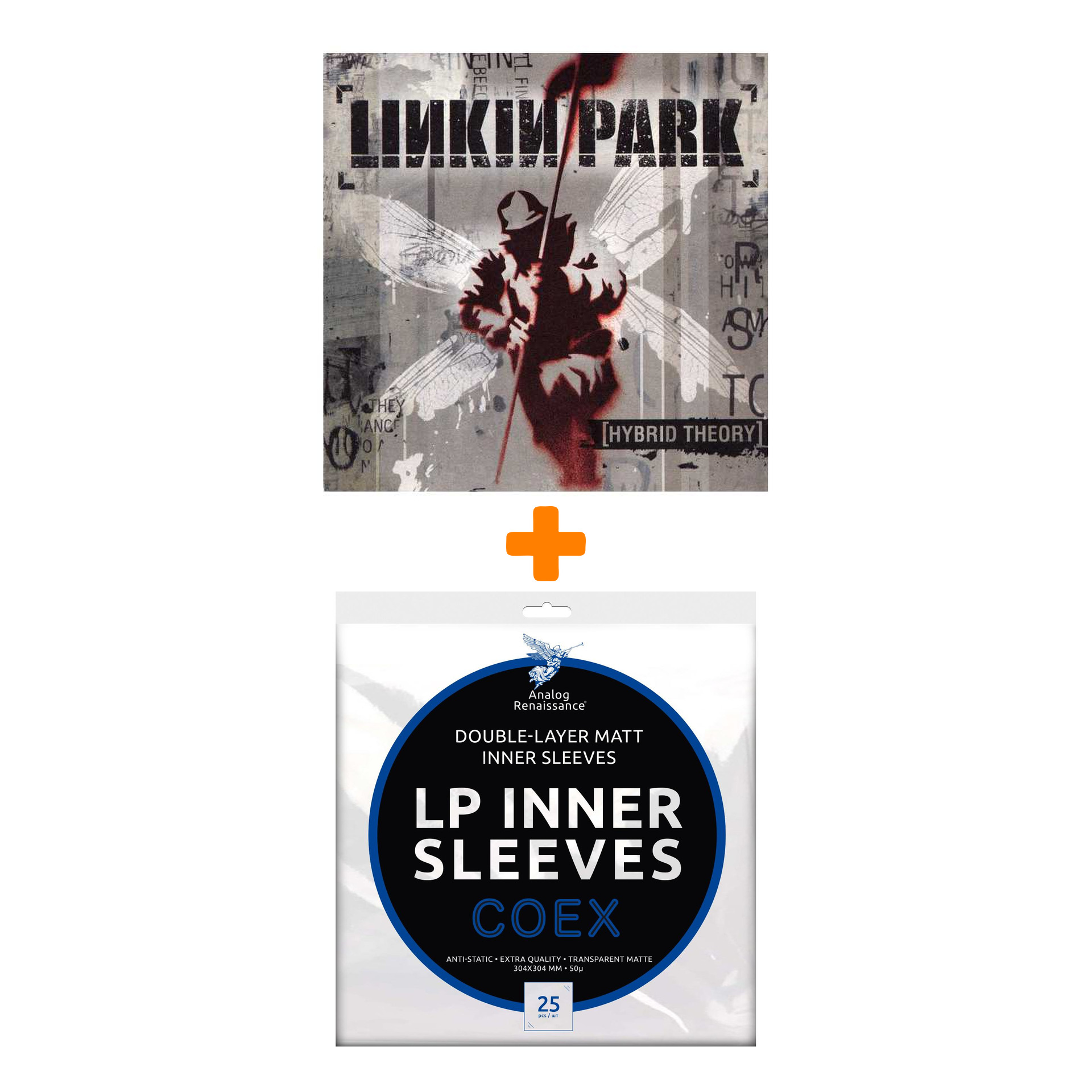 LINKIN PARK Hybrid Theory LP + Конверты внутренние COEX для грампластинок 12" 25шт Набор
LINKIN PARK Hybrid Theory LP + Конверты внутренние COEX для грампластинок 12" 25шт Набор