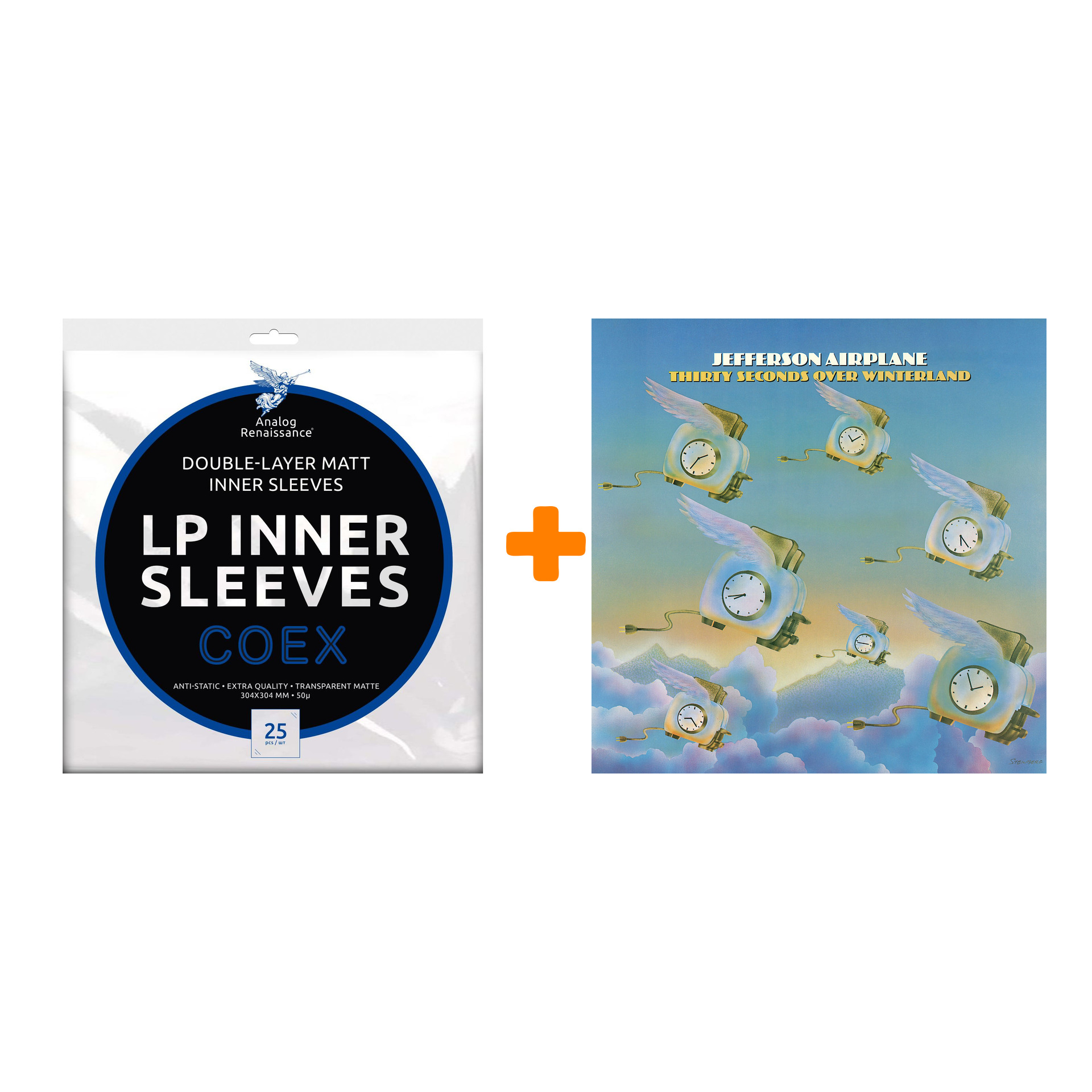 JEFFERSON AIRPLANE Thirty Seconds Over Winterland Coloured Blue Vinyl LP + Конверты внутренние COEX для грампластинок 12" 25шт Набор
JEFFERSON AIRPLANE Thirty Seconds Over Winterland Coloured Blue Vinyl LP + Конверты внутренние COEX для грампластинок 12" 25шт Набор