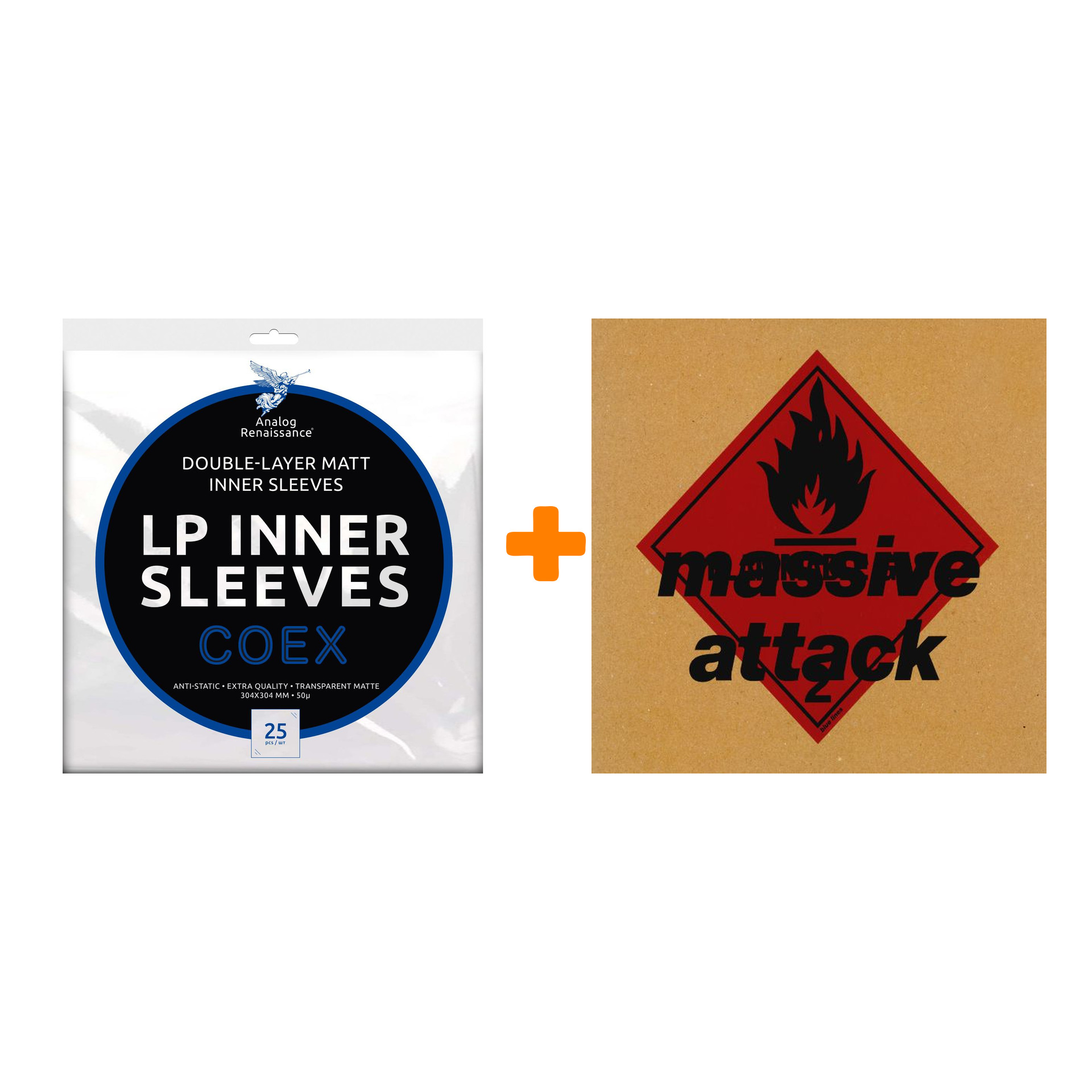 MASSIVE ATTACK Blue Lines LP + Конверты внутренние COEX для грампластинок 12" 25шт Набор
MASSIVE ATTACK Blue Lines LP + Конверты внутренние COEX для грампластинок 12" 25шт Набор