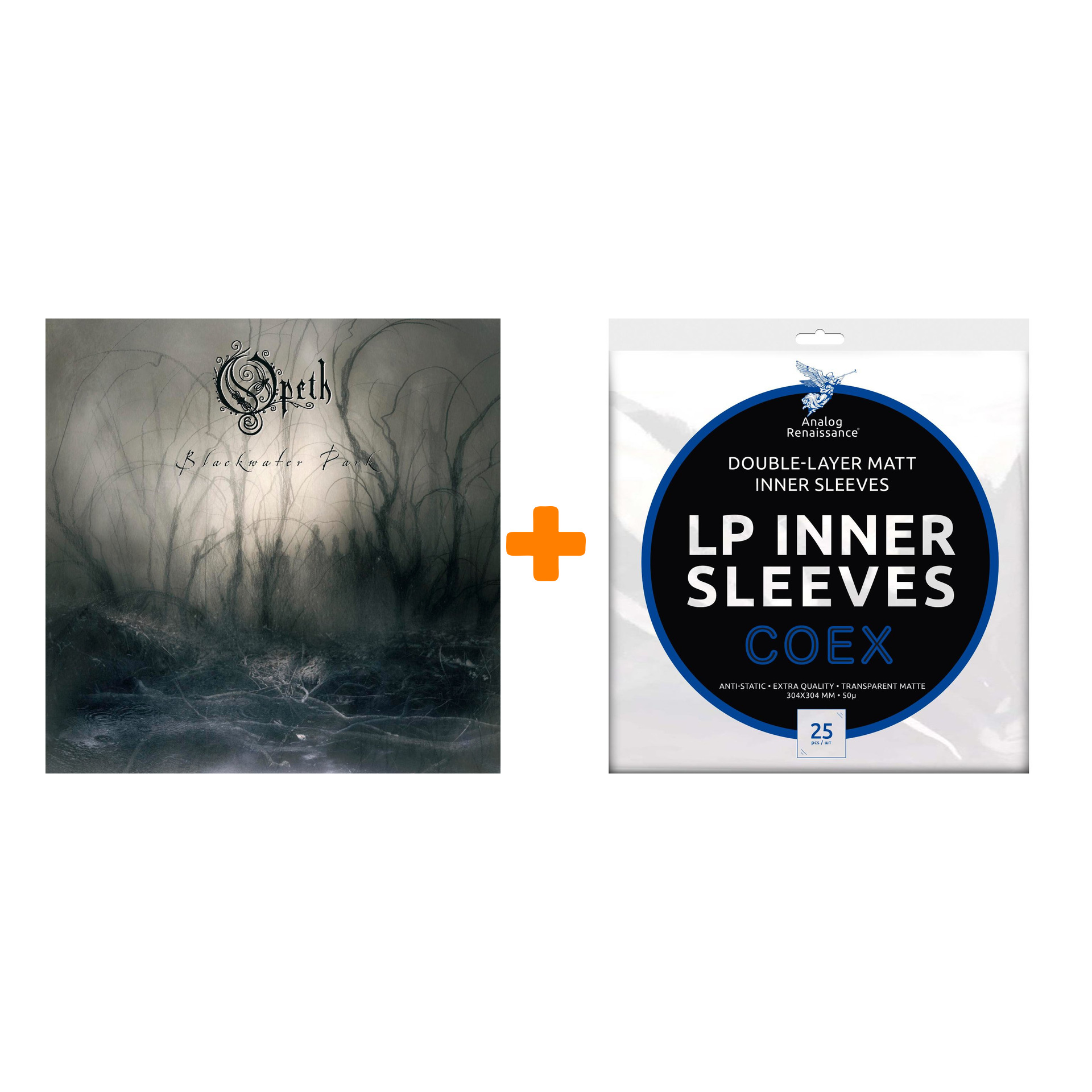 OPETH Blackwater Park Coloured Vinyl 2LP + Конверты внутренние COEX для грампластинок 12" 25шт Набор
OPETH Blackwater Park Coloured Vinyl 2LP + Конверты внутренние COEX для грампластинок 12" 25шт Набор