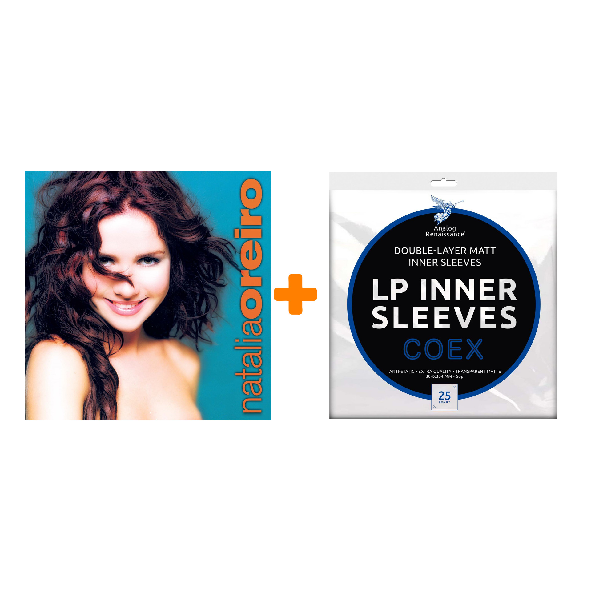 OREIRO NATALIA Natalia Oreiro Coloured Orange Vinyl LP + Конверты внутренние COEX для грампластинок 12" 25шт Набор
OREIRO NATALIA Natalia Oreiro Coloured Orange Vinyl LP + Конверты внутренние COEX для грампластинок 12" 25шт Набор
