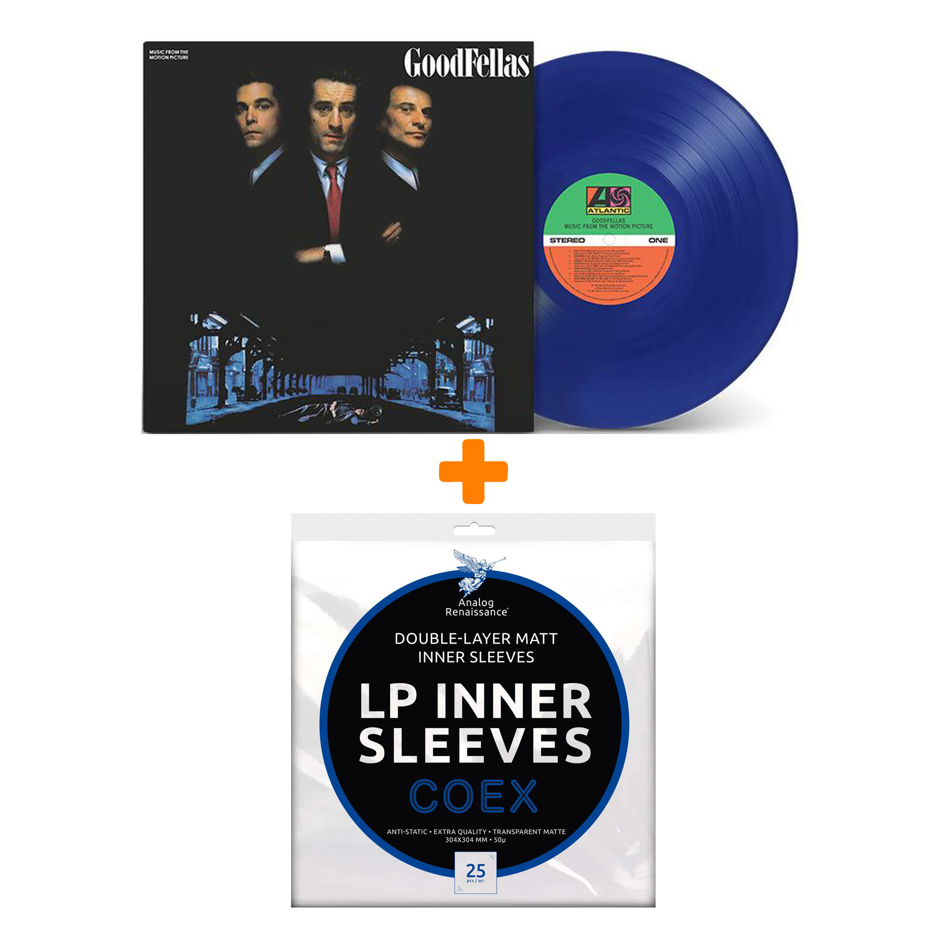 OST Goodfellas Coloured Vinyl LP + Конверты внутренние COEX для грампластинок 12" 25шт Набор
OST Goodfellas Coloured Vinyl LP + Конверты внутренние COEX для грампластинок 12" 25шт Набор