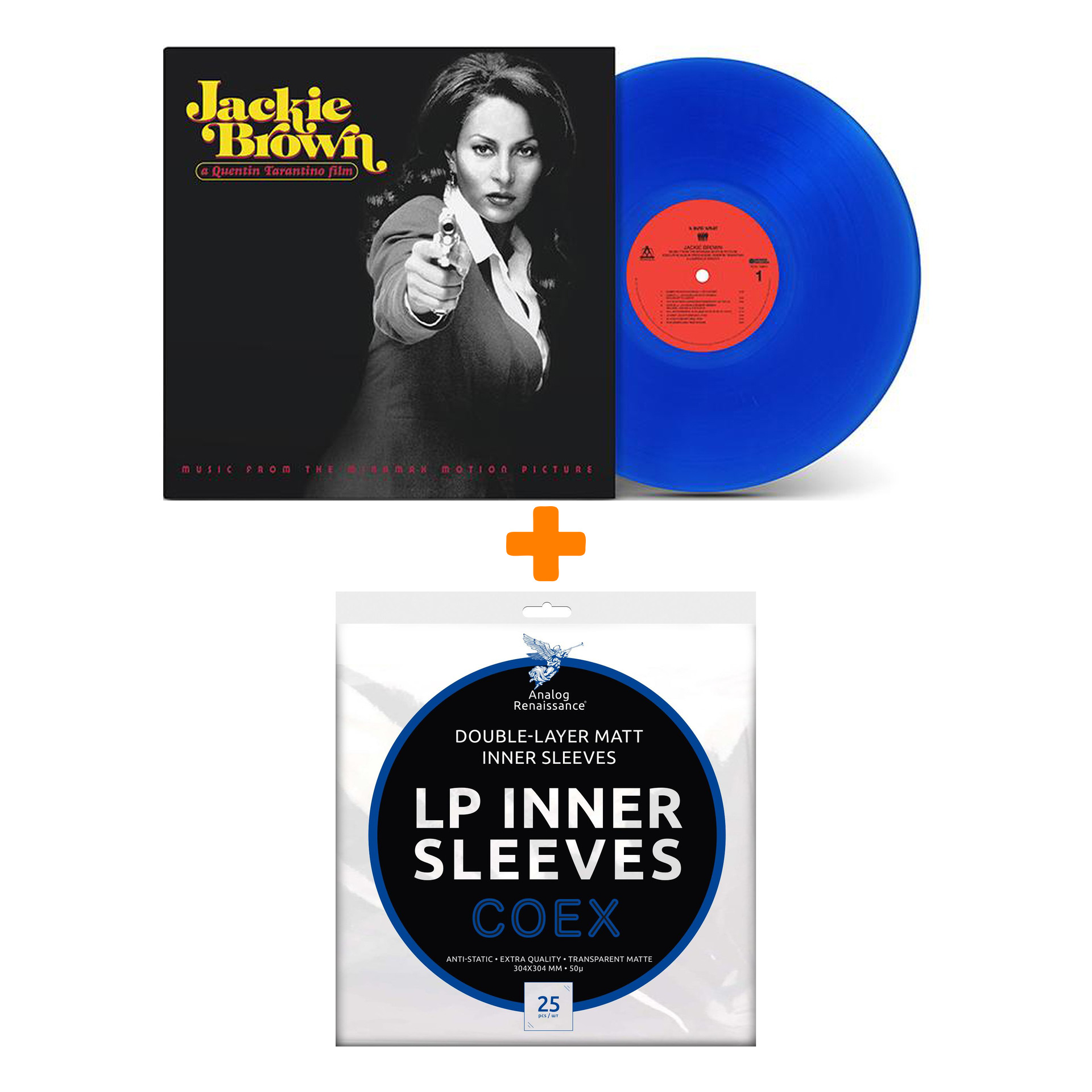 OST Jackie Brown Coloured Vinyl LP + Конверты внутренние COEX для грампластинок 12" 25шт Набор
OST Jackie Brown Coloured Vinyl LP + Конверты внутренние COEX для грампластинок 12" 25шт Набор