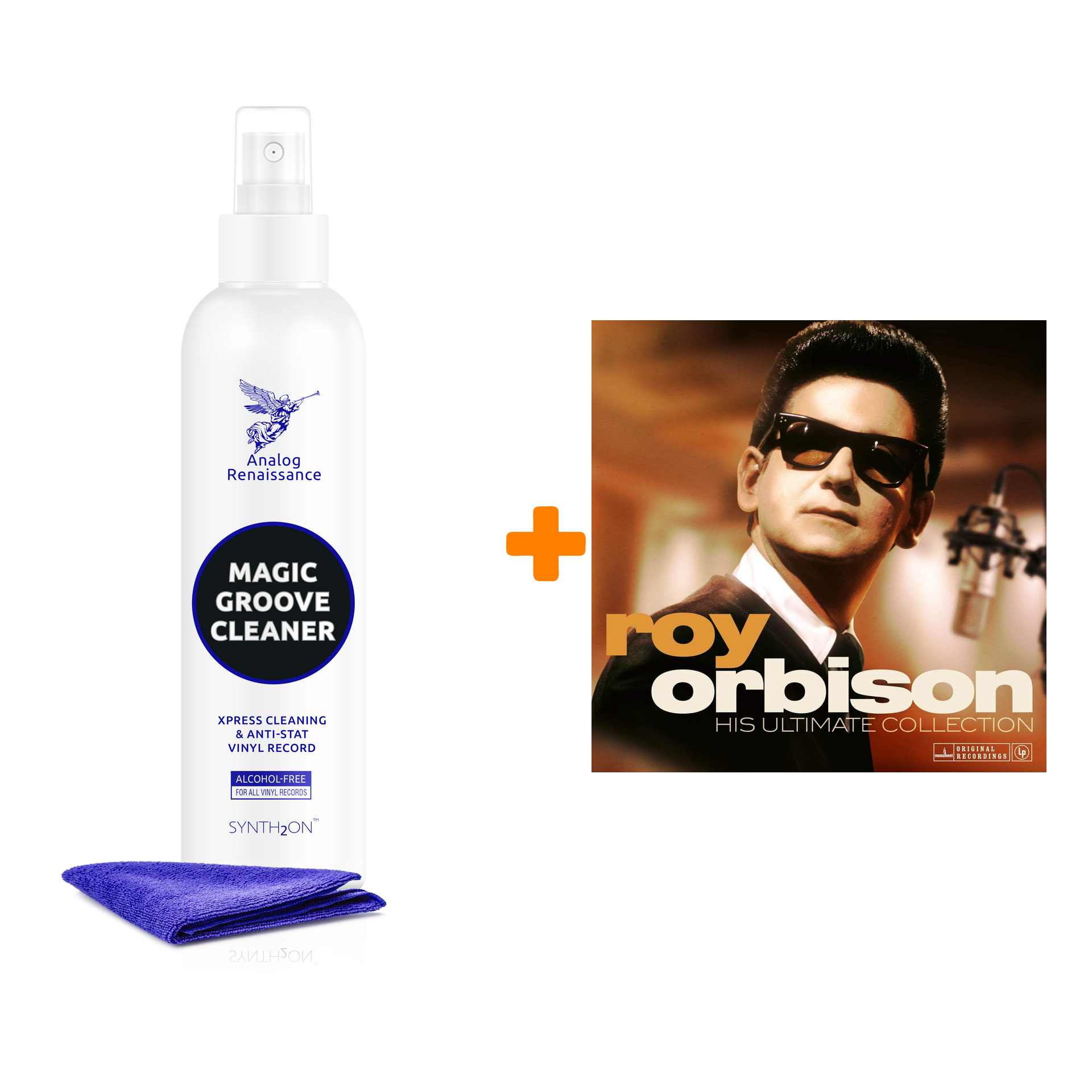 ORBISON ROY His Ultimate Collection LP + Спрей для очистки LP с микрофиброй 250мл Набор
ORBISON ROY His Ultimate Collection LP + Спрей для очистки LP с микрофиброй 250мл Набор