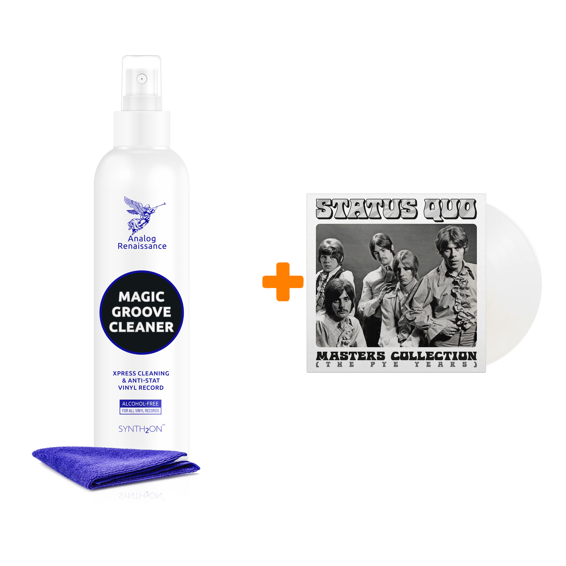 STATUS QUO Masters Collection 2LP + Спрей для очистки LP с микрофиброй 250мл Набор
STATUS QUO Masters Collection 2LP + Спрей для очистки LP с микрофиброй 250мл Набор