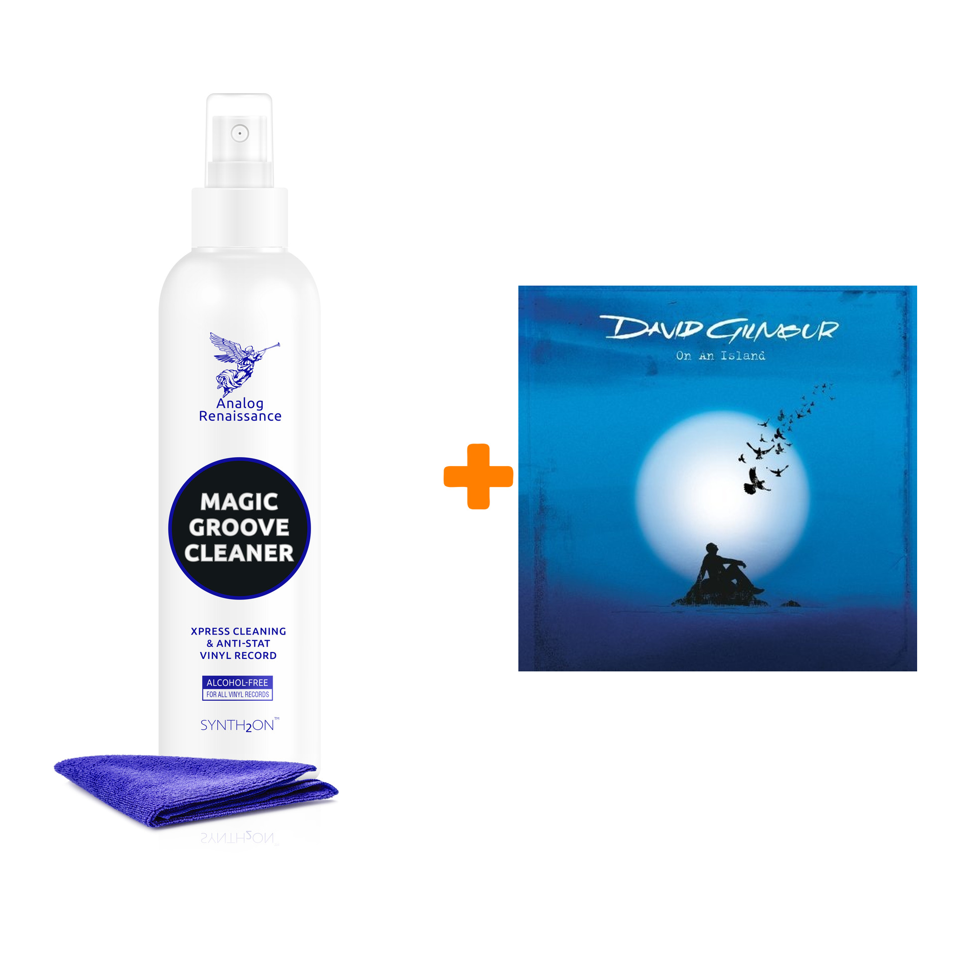 GILMOUR DAVID On An Island Limited Edition LP + Спрей для очистки LP с микрофиброй 250мл Набор
GILMOUR DAVID On An Island Limited Edition LP + Спрей для очистки LP с микрофиброй 250мл Набор