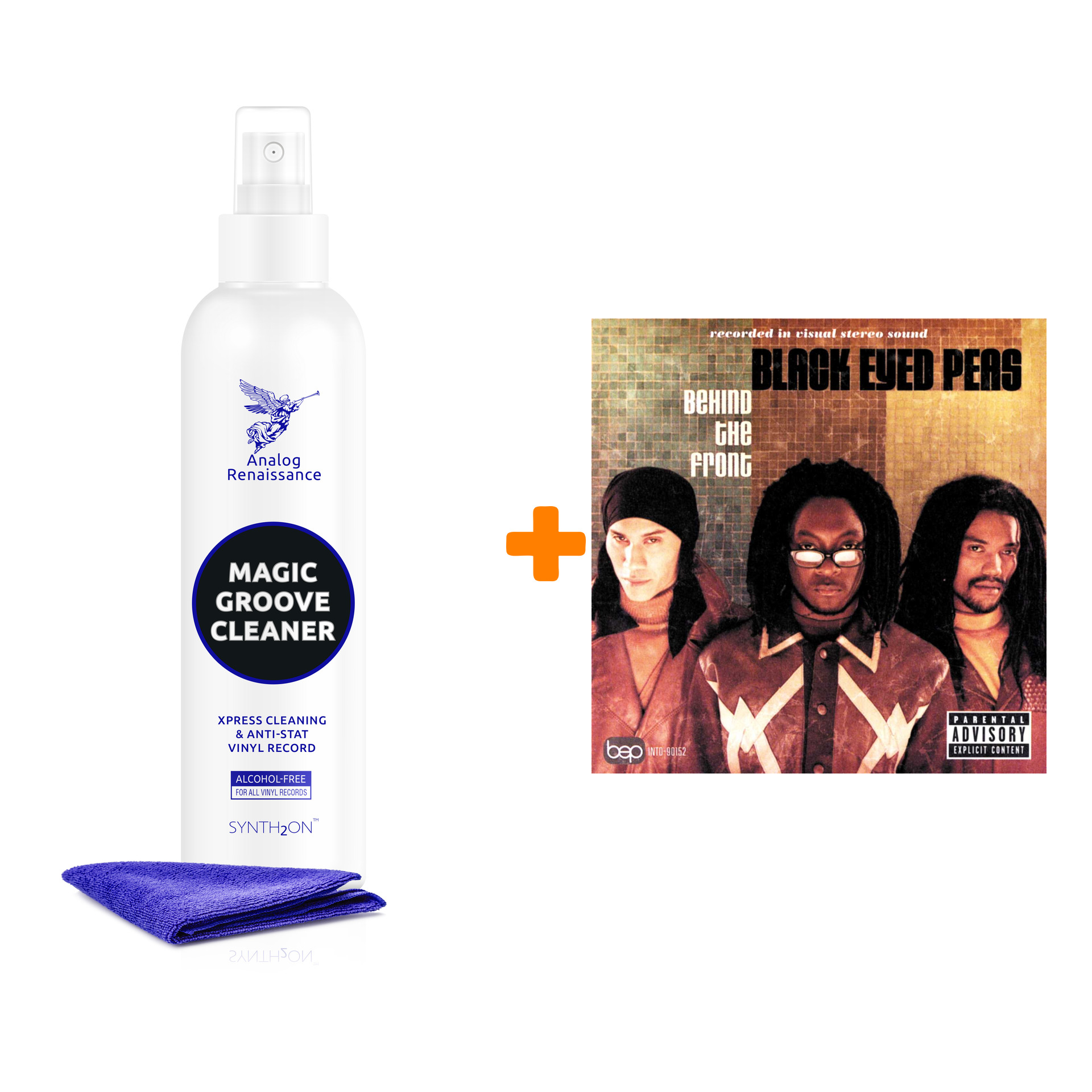 BLACK EYED PEAS Behind The Front Limited Edition 2LP + Спрей для очистки LP с микрофиброй 250мл Набор
BLACK EYED PEAS Behind The Front Limited Edition 2LP + Спрей для очистки LP с микрофиброй 250мл Набор