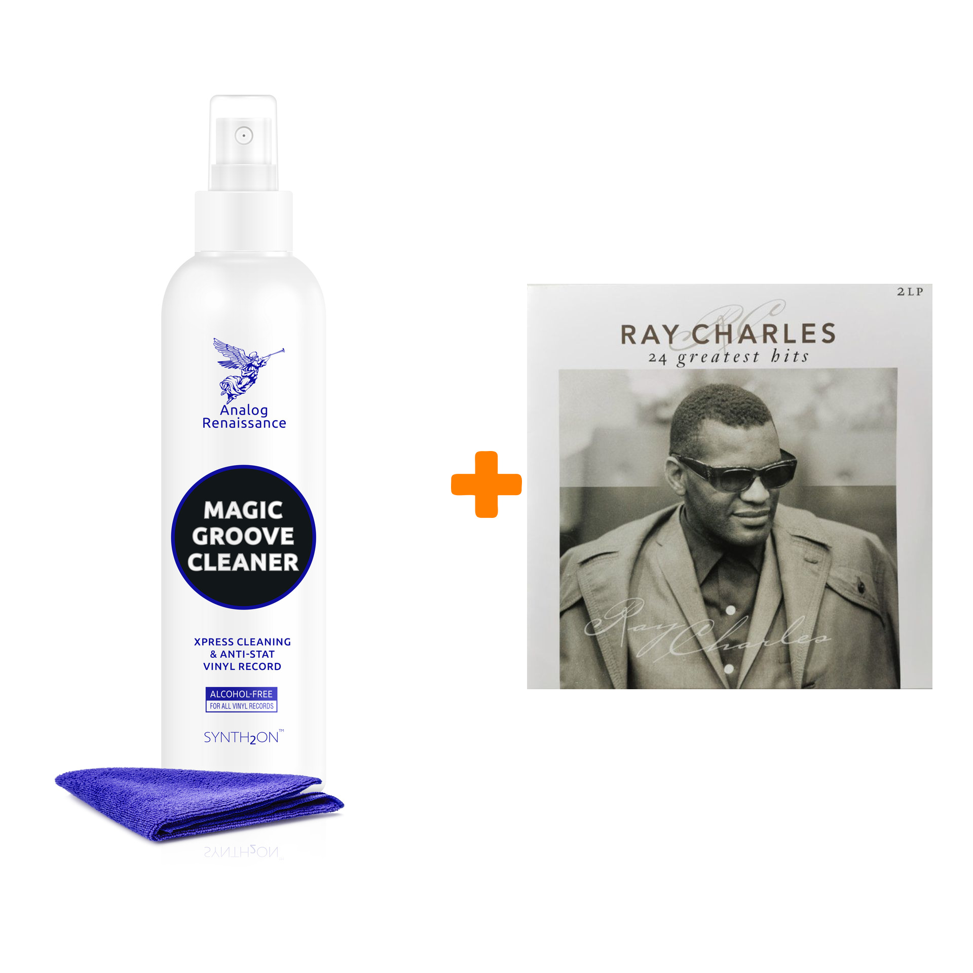 CHARLES RAY 24 Greatest Hits 2LP + Спрей для очистки LP с микрофиброй 250мл Набор
CHARLES RAY 24 Greatest Hits 2LP + Спрей для очистки LP с микрофиброй 250мл Набор
