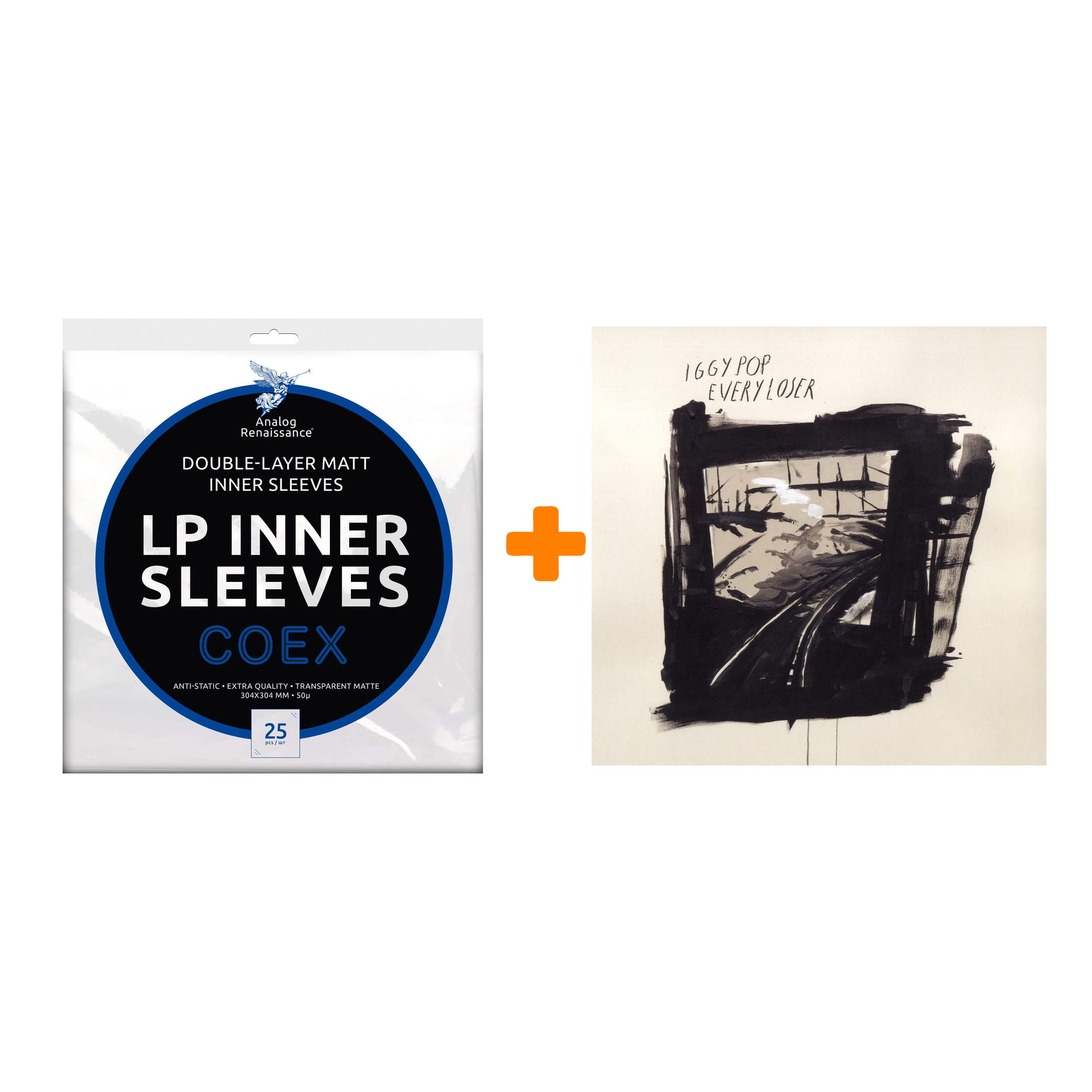 IGGY POP Every Loser LP + Конверты внутренние COEX для грампластинок 12" 25шт Набор
IGGY POP Every Loser LP + Конверты внутренние COEX для грампластинок 12" 25шт Набор