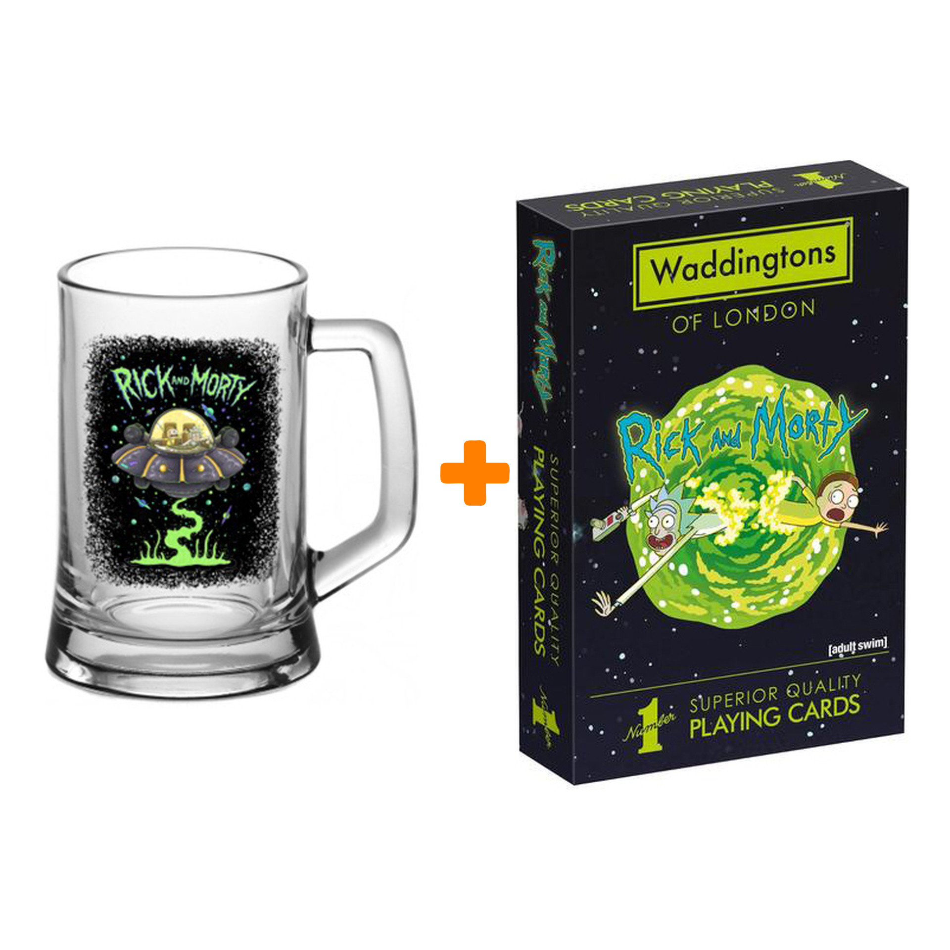 Набор Rick And Morty (кружки Rick And Morty: Летающая тарелка + карты игральные Rick And Morty)
Набор Rick And Morty (кружки Rick And Morty: Летающая тарелка + карты игральные Rick And Morty)