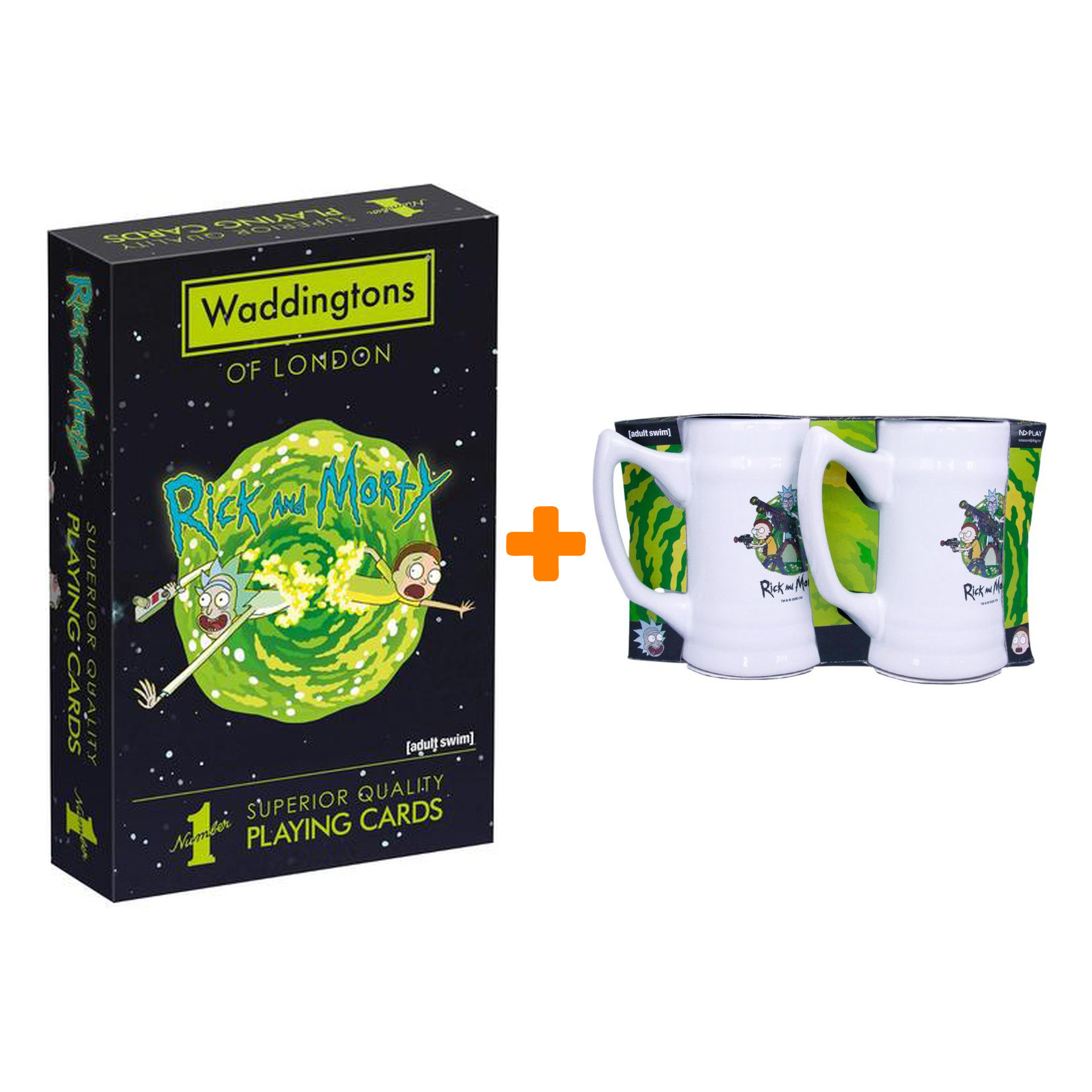 Набор Rick And Morty (кружки Rick And Morty: Семейный отряд 2 + карты игральные Rick And Morty)
Набор Rick And Morty (кружки Rick And Morty: Семейный отряд 2 + карты игральные Rick And Morty)
