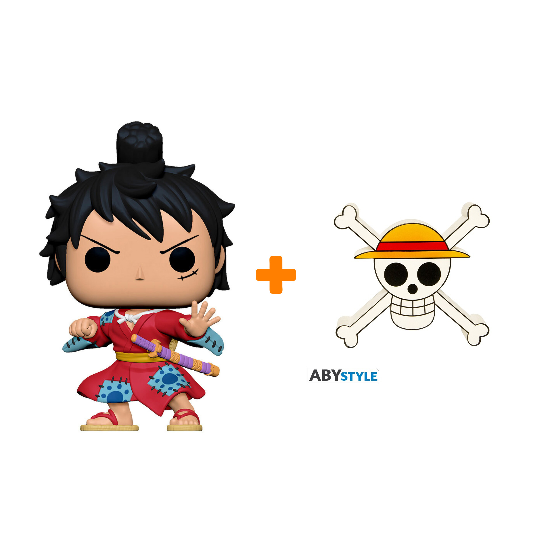 Набор One Piece (фигурка One Piece: S4 Luffytaro Metallic + светильник One Piece: Skull)
Набор One Piece (фигурка One Piece: S4 Luffytaro Metallic + светильник One Piece: Skull)