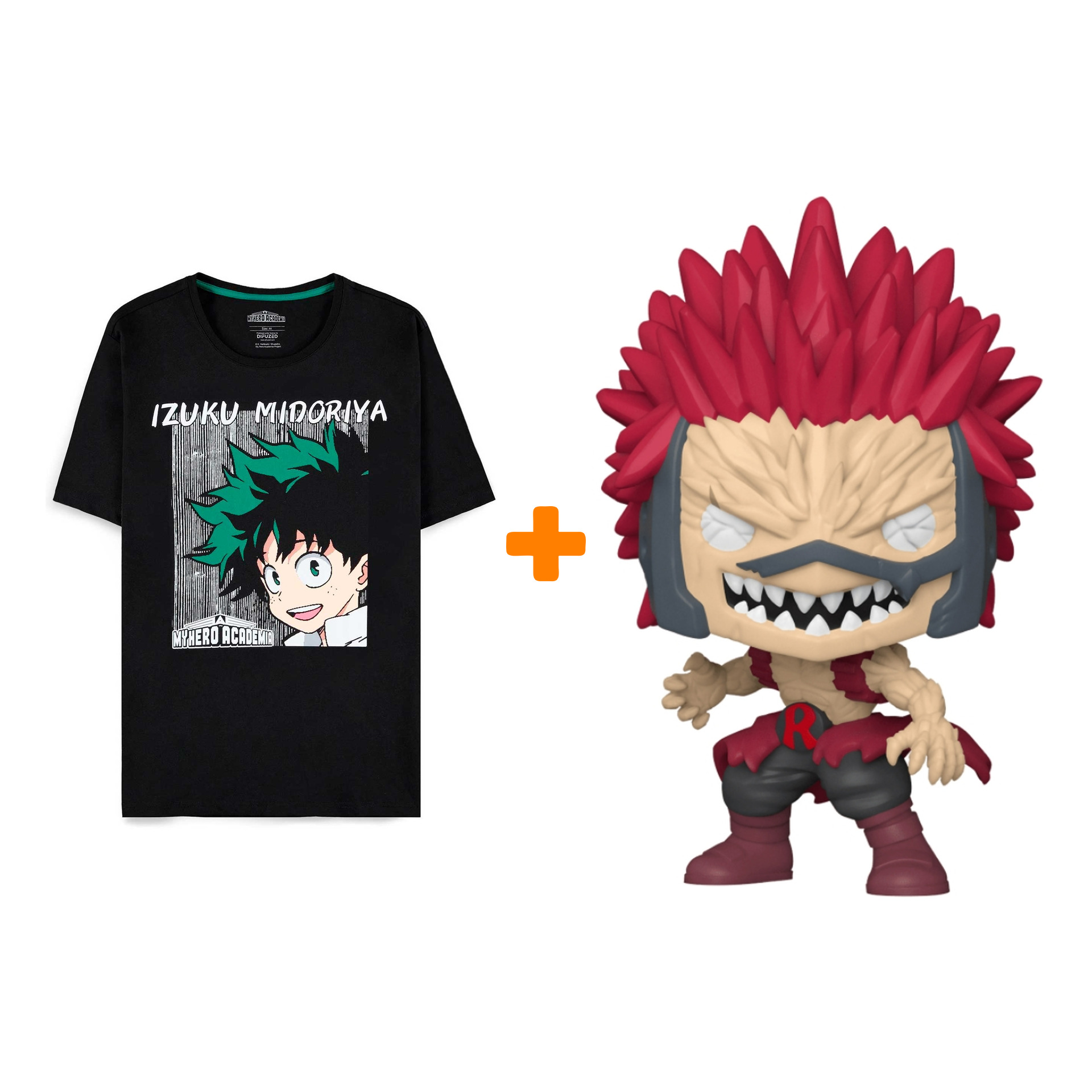 Набор My Hero Academia (фигурка My Hero Academia: Eijiro + футболка My Hero Academia: Izuku Midoriya XL)
Набор My Hero Academia (фигурка My Hero Academia: Eijiro + футболка My Hero Academia: Izuku Midoriya XL)