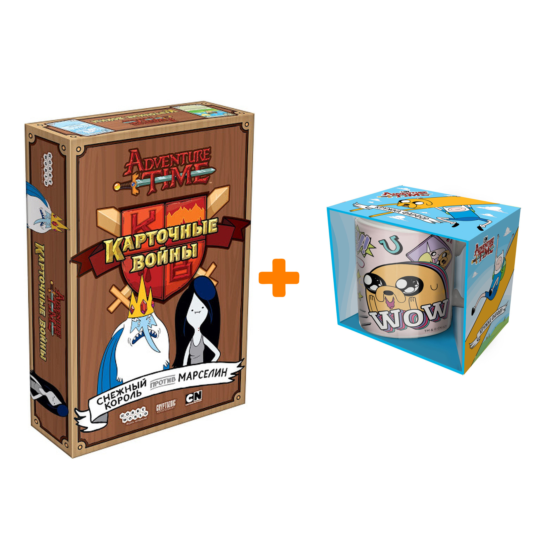Набор Adventure Time кружка Принцесса Бубльгум + настольная игра Снежный король против Марселин
Набор Adventure Time кружка Принцесса Бубльгум + настольная игра Снежный король против Марселин