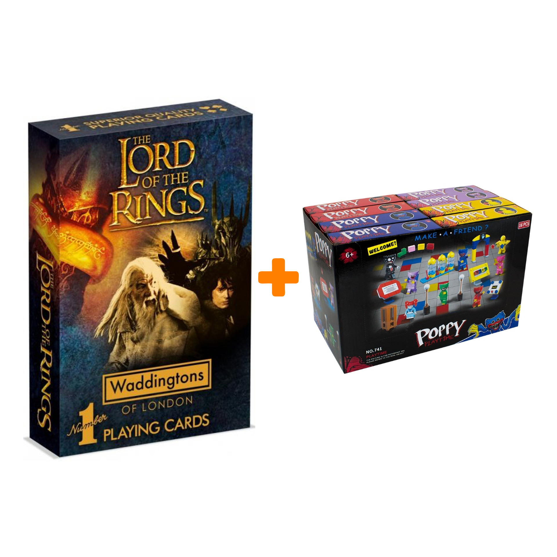 Карты игральные Lord Of The Rings / Властелин Колец + Конструктор Huggy Wuggy 33 детали Набор
Карты игральные Lord Of The Rings / Властелин Колец + Конструктор Huggy Wuggy 33 детали Набор