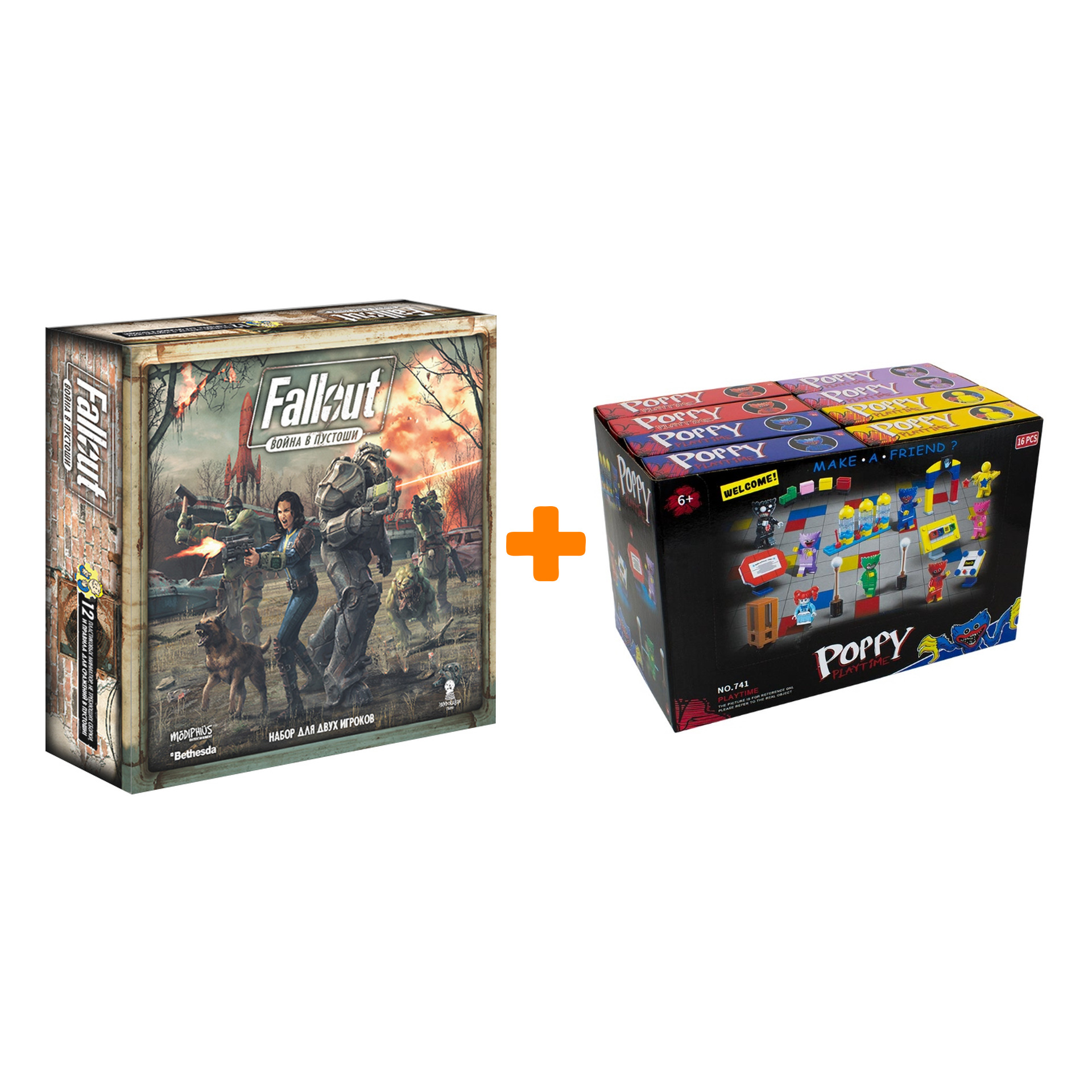 Настольная игра Fallout Война в Пустоши Стартовый набор + Конструктор Huggy Wuggy 33 детали Набор
Настольная игра Fallout Война в Пустоши Стартовый набор + Конструктор Huggy Wuggy 33 детали Набор