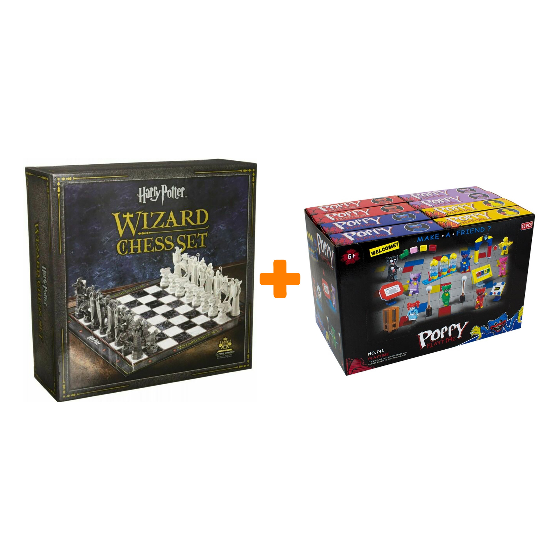 Настольная игра Шахматы Harry Potter Wizard + Конструктор Huggy Wuggy 33 детали Набор
Настольная игра Шахматы Harry Potter Wizard + Конструктор Huggy Wuggy 33 детали Набор