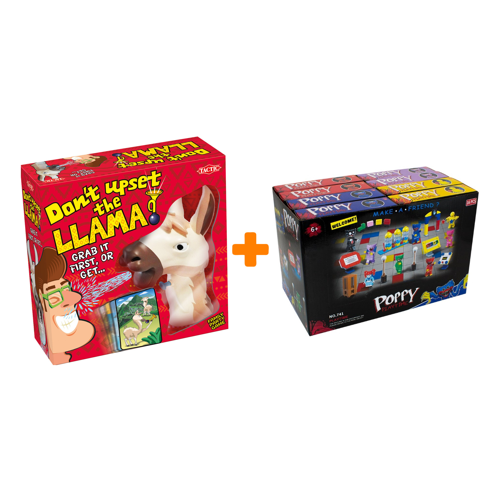 Настольная игра Don`t Upset The Llama Не расстраивай Ламу + Конструктор Huggy Wuggy 33 детали Набор
Настольная игра Don`t Upset The Llama Не расстраивай Ламу + Конструктор Huggy Wuggy 33 детали Набор
