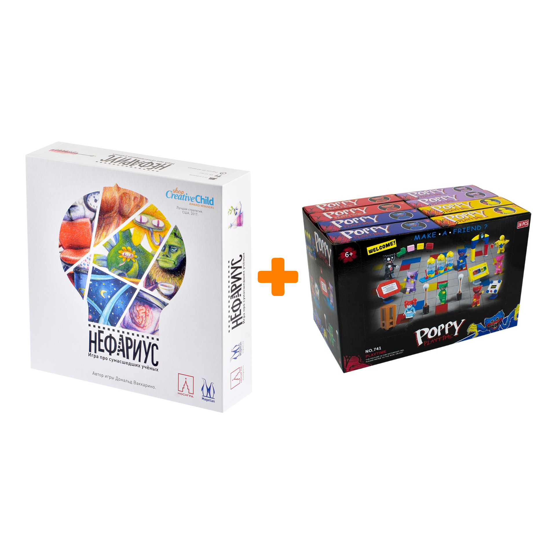 Настольная игра Нефариус Новое издание арт. MAG119816 + Конструктор Huggy Wuggy 33 детали Набор
Настольная игра Нефариус Новое издание арт. MAG119816 + Конструктор Huggy Wuggy 33 детали Набор