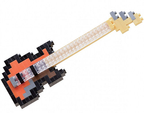 Конструктор nanoBlock. Бас-гитара Конструктор nanoBlock. Бас-гитараКонструктор nanoBlock. Бас-гитара – самый маленький в мире конструктор от компании nanoBlock, крайне необычный, как все японское.<br>