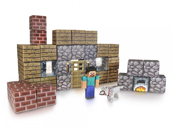 Minecraft Papercraft. Overworld Shelter Pack (48 деталей) от 1С Интерес Minecraft Papercraft. Overworld Shelter Pack (48 деталей) от 1С Интерес