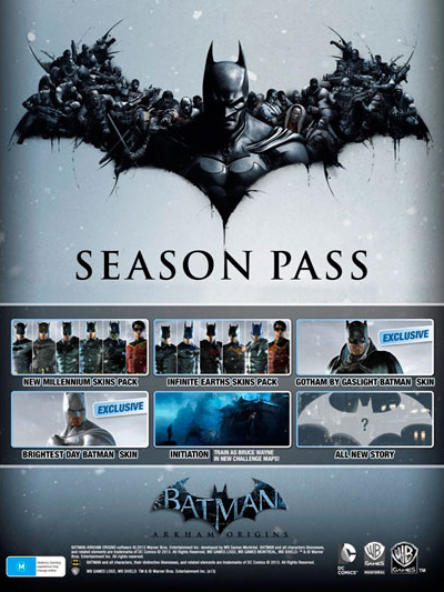 Batman: Arkham Origins. Season Pass 