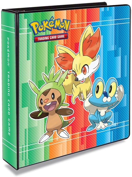 Альбом для карт Pokemon XY Альбом для карт Pokemon XYАльбом для карт Pokemon XY – дополняемый альбом с изображением Чеспин, Фенекин и Фроки на обложке. Может дополняться страницами на 9 секций.<br>