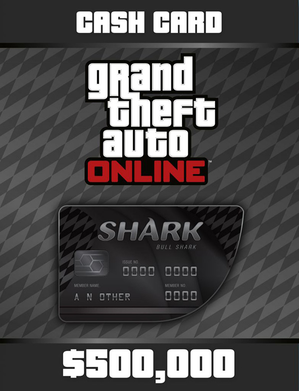 Grand Theft Auto Online: Bull Shark Cash Card  