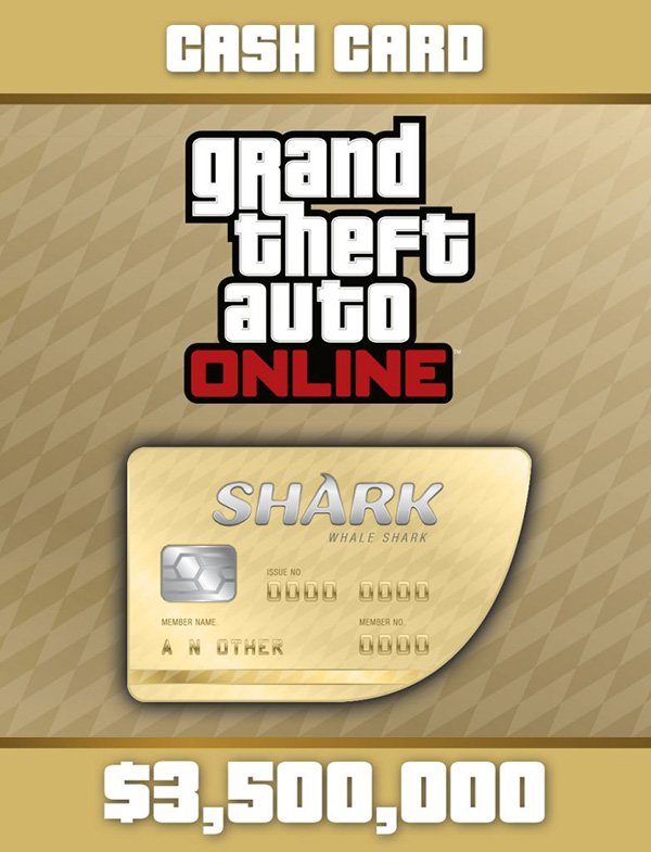 Grand Theft Auto Online: Whale Shark Cash Card  лучшие цены на игру и информация о игре