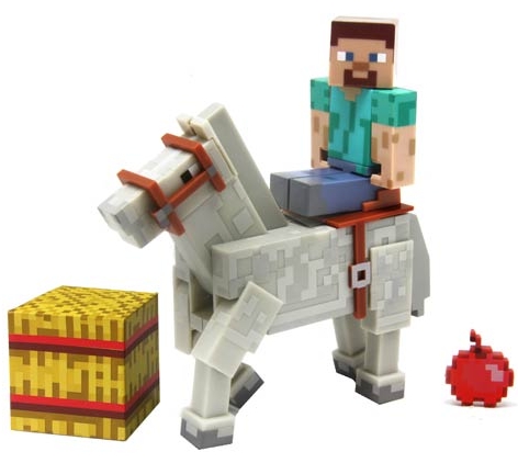 Набор фигурок Minecraft. Steve and White Horse (8 см) Набор фигурок Minecraft. Steve and White Horse (8 см)Набор фигурок Minecraft. Steve and White Horse создан по мотивам популярной игры и воплощают собой Стива на белой лошади.<br>
