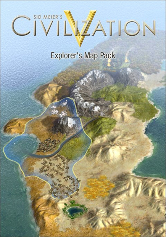 Sid Meier's Civilization V. Explorer's Map Pack. Набор карт 