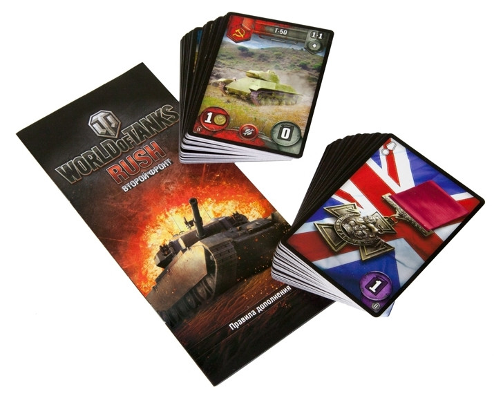 Настольная игра World of Tanks Rush. Второй фронт