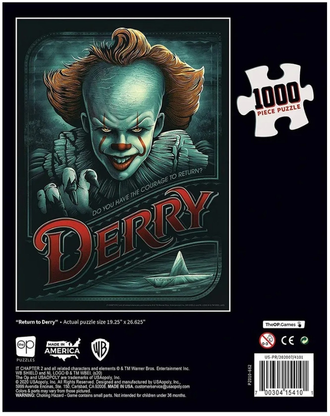 Puzzle IT Chapter 2: Return To Derry (1000 )